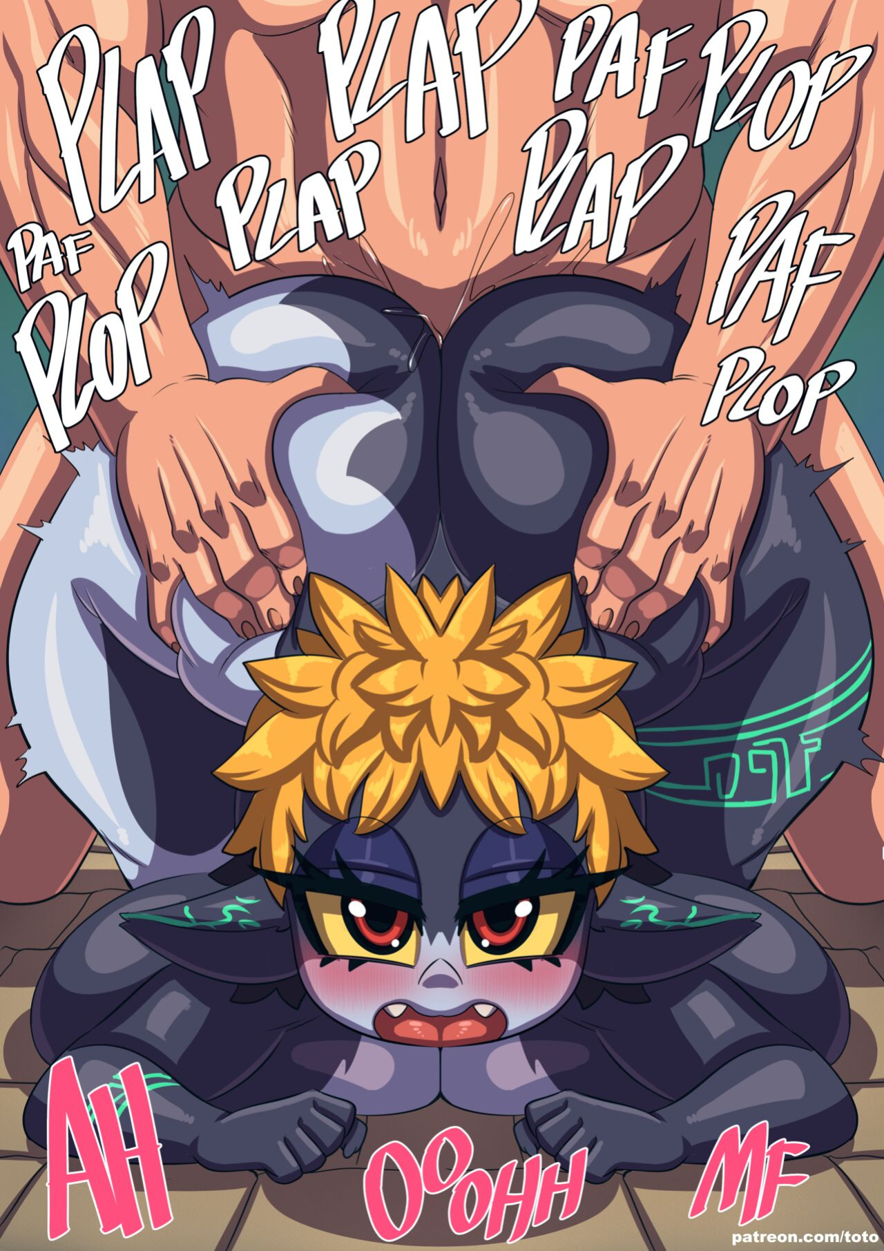 [TotoDraws] Masked Wifu (The Legend of Zelda)