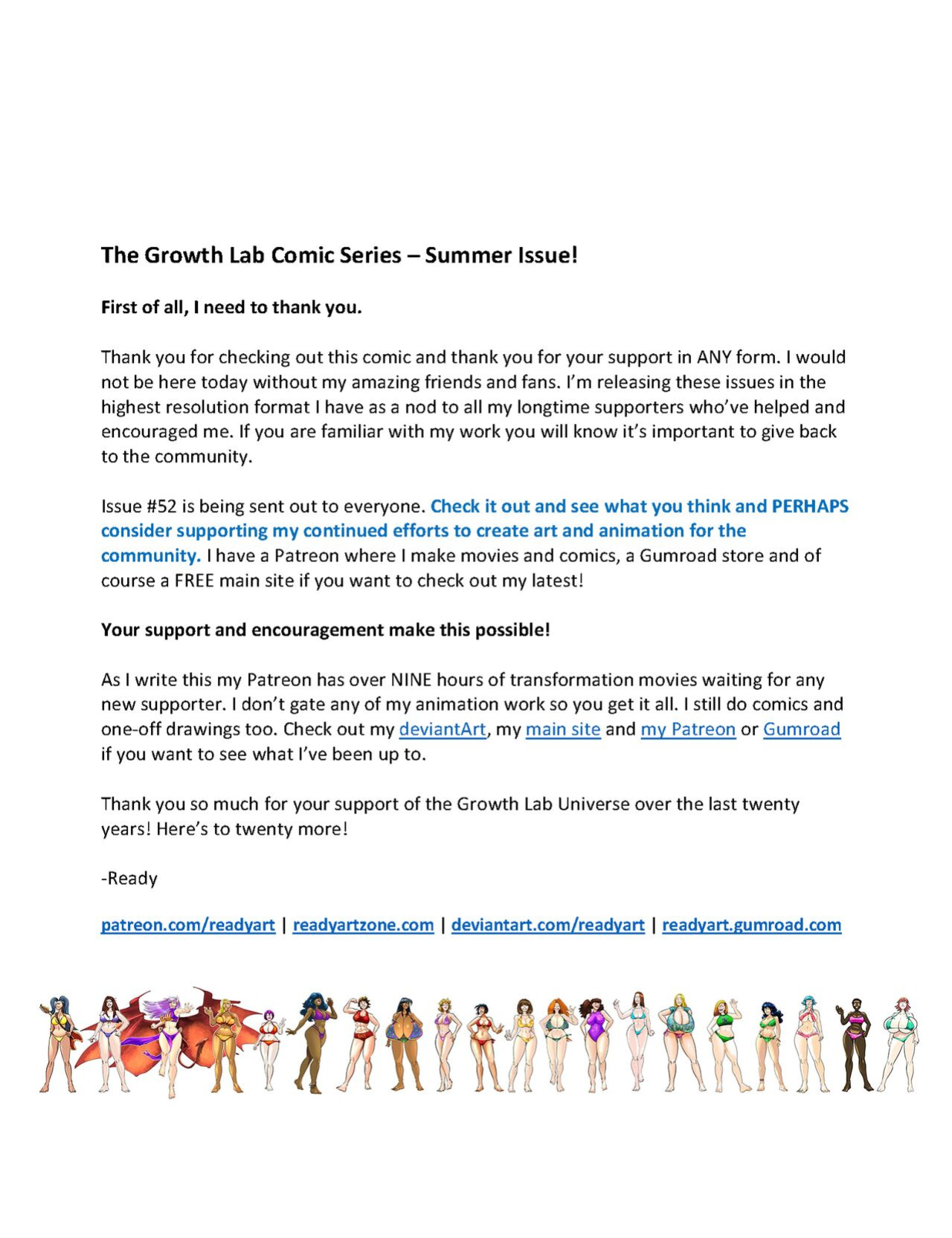 [Readyart] Growth Lab - Issue #52 (Eruption)