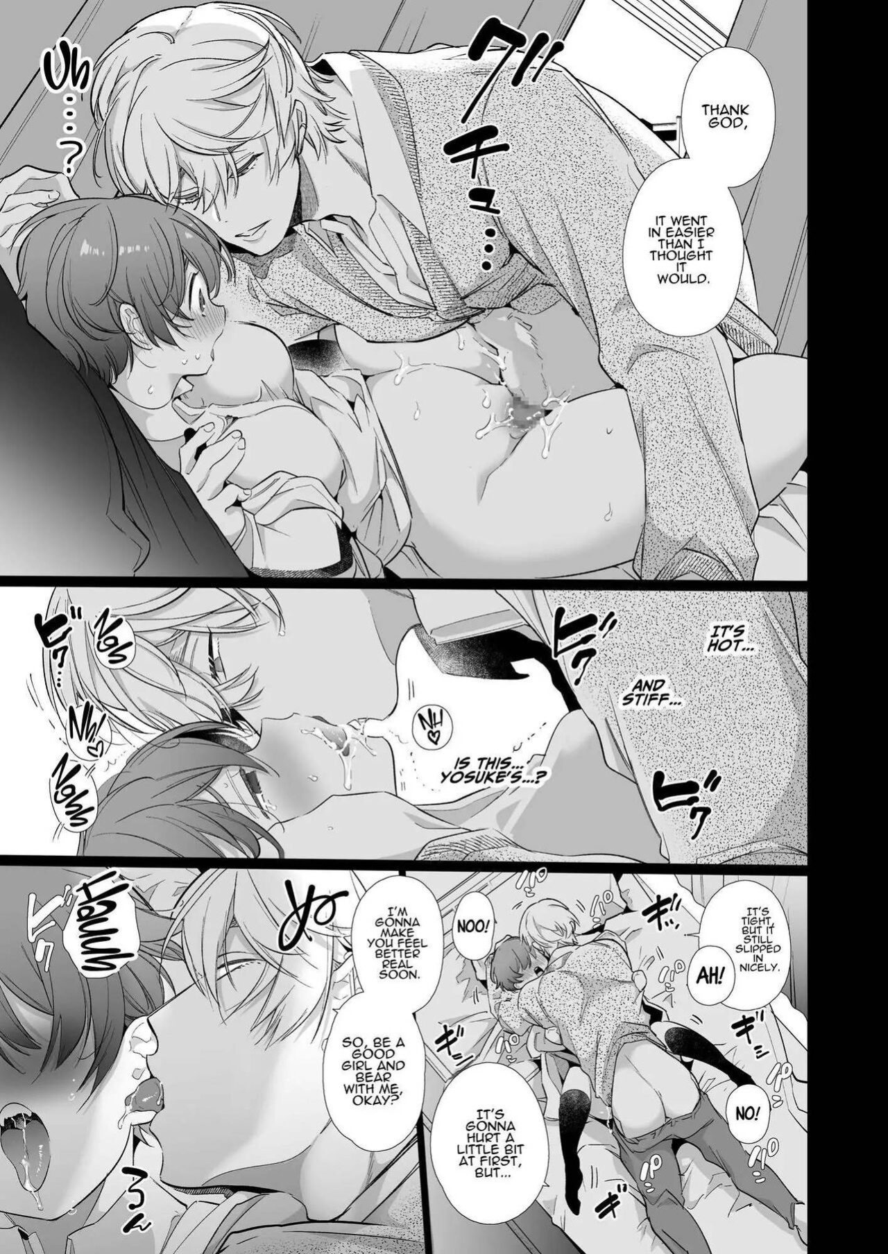 [Yatomomin (Yamamoto Tomomitsu)] Boyish Kanojo wa Toshishita S Kareshi no Dekiai Choukyou kara Nigerarenai | The Tomboy Can't Escape Her Ruthless Young Boyfriend's Training