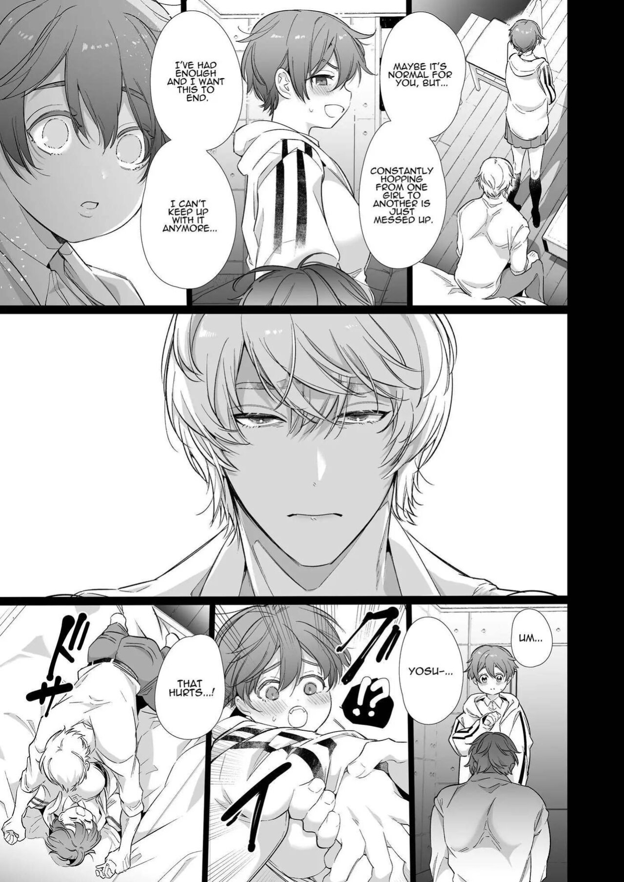 [Yatomomin (Yamamoto Tomomitsu)] Boyish Kanojo wa Toshishita S Kareshi no Dekiai Choukyou kara Nigerarenai | The Tomboy Can't Escape Her Ruthless Young Boyfriend's Training
