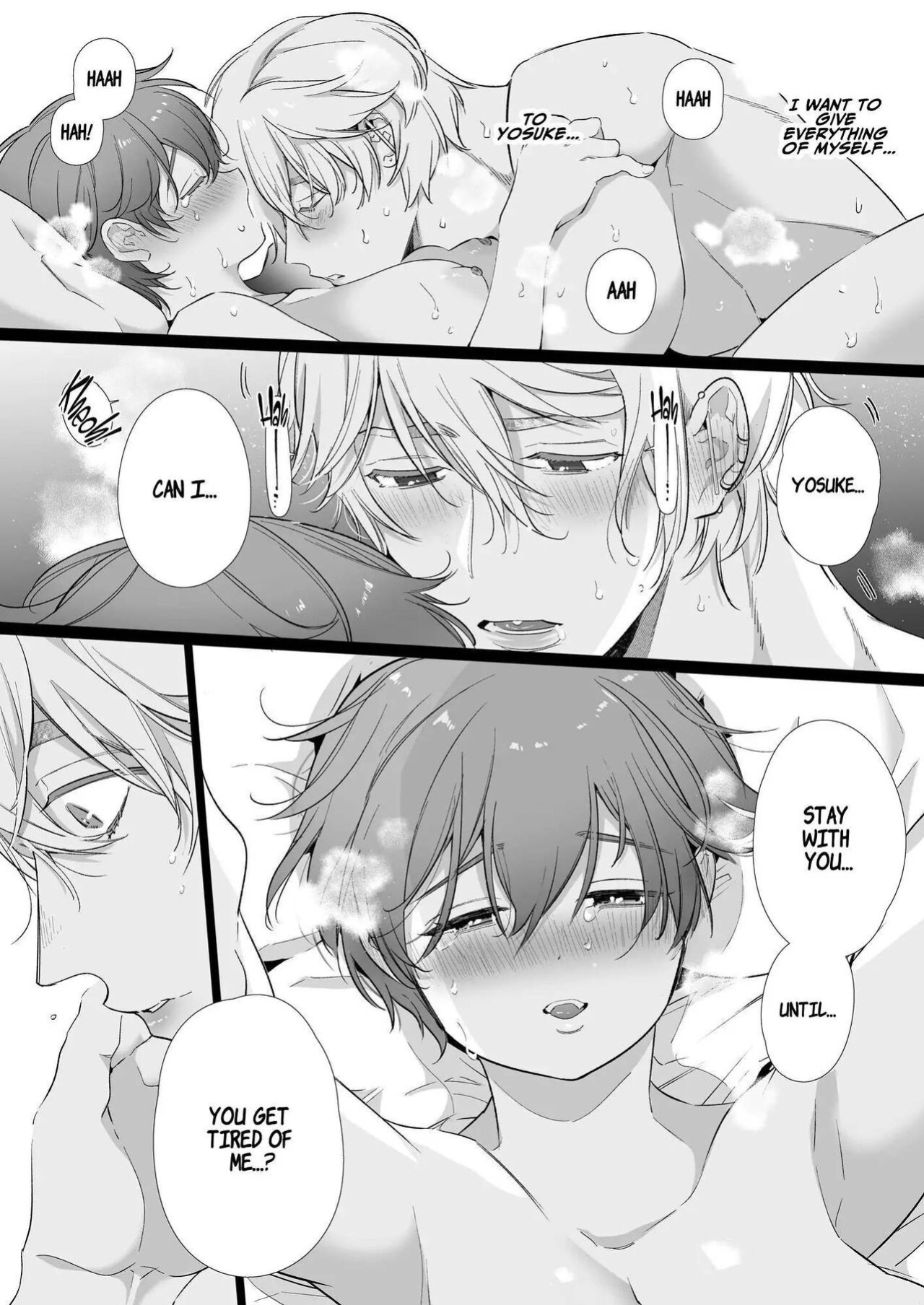 [Yatomomin (Yamamoto Tomomitsu)] Boyish Kanojo wa Toshishita S Kareshi no Dekiai Choukyou kara Nigerarenai | The Tomboy Can't Escape Her Ruthless Young Boyfriend's Training