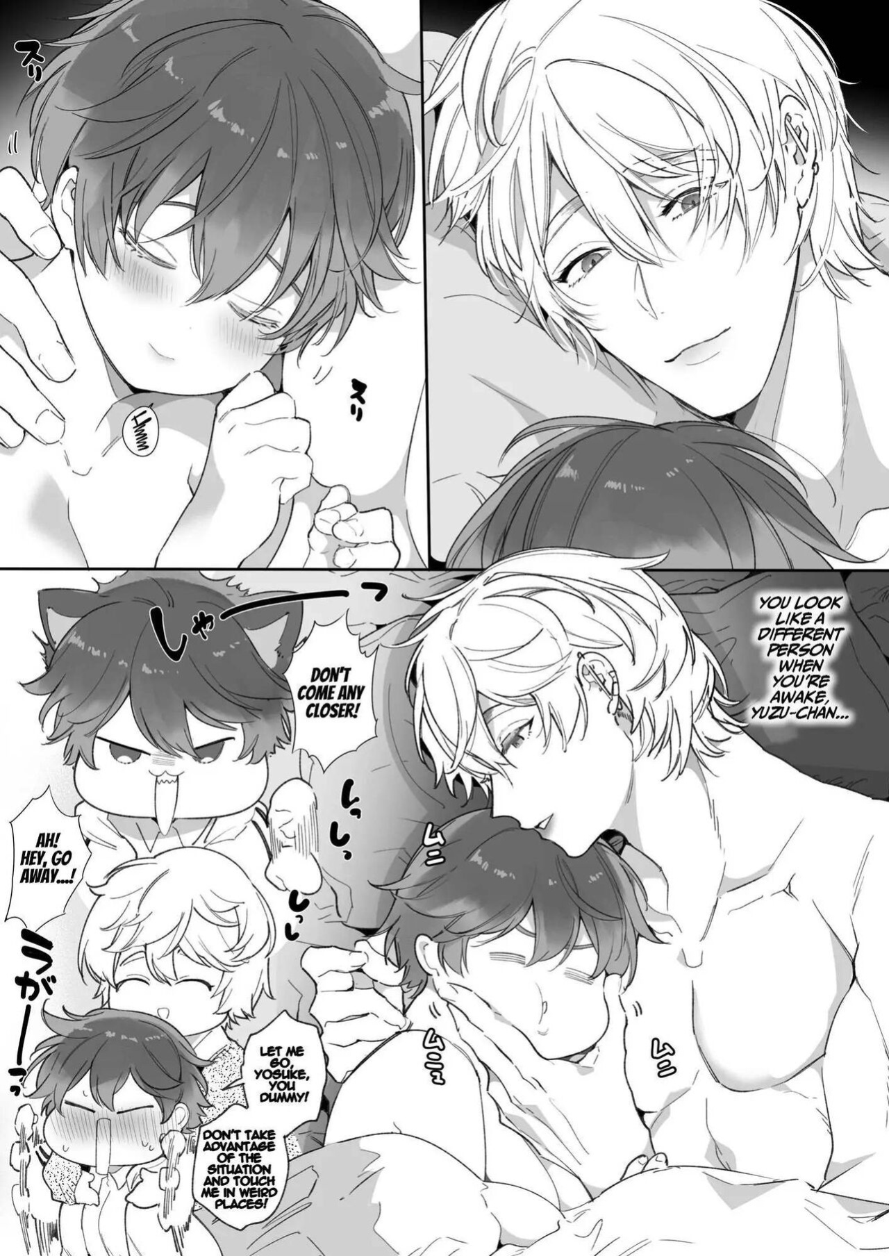 [Yatomomin (Yamamoto Tomomitsu)] Boyish Kanojo wa Toshishita S Kareshi no Dekiai Choukyou kara Nigerarenai | The Tomboy Can't Escape Her Ruthless Young Boyfriend's Training