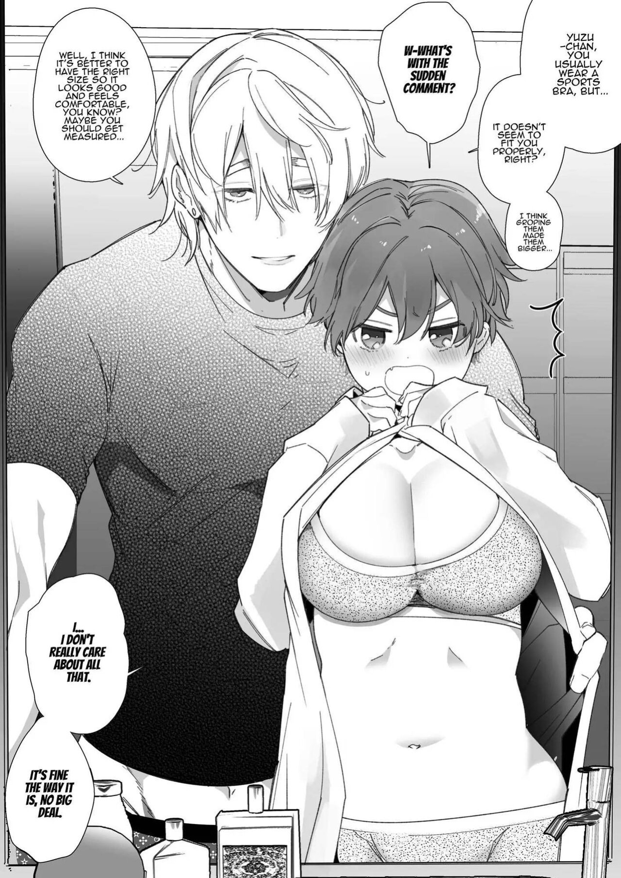 [Yatomomin (Yamamoto Tomomitsu)] Boyish Kanojo wa Toshishita S Kareshi no Dekiai Choukyou kara Nigerarenai | The Tomboy Can't Escape Her Ruthless Young Boyfriend's Training