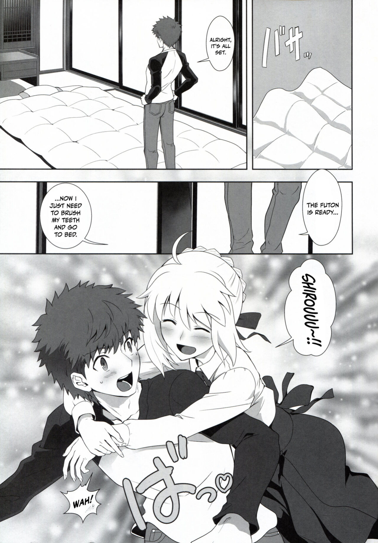 (Fuyu no Doujinsai 2022) [CRAZY CLOVER CLUB (Kuroha Nue)] Emiya Shirou no Nichijou | The Everyday Life of Emiya Shirou (Fate/stay night) [DKKMD Translations]