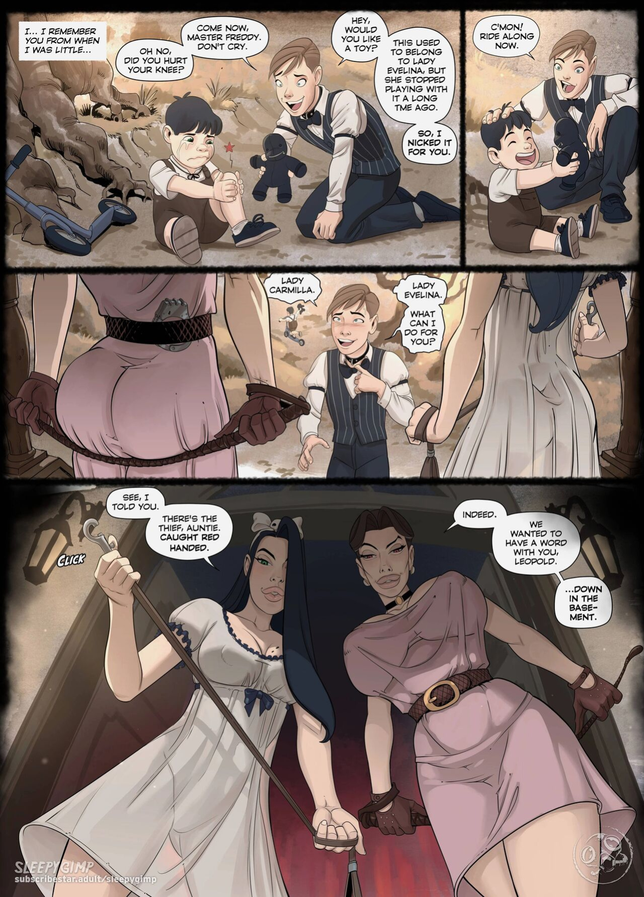 [SleepyGimp] Family Values 6 - Below