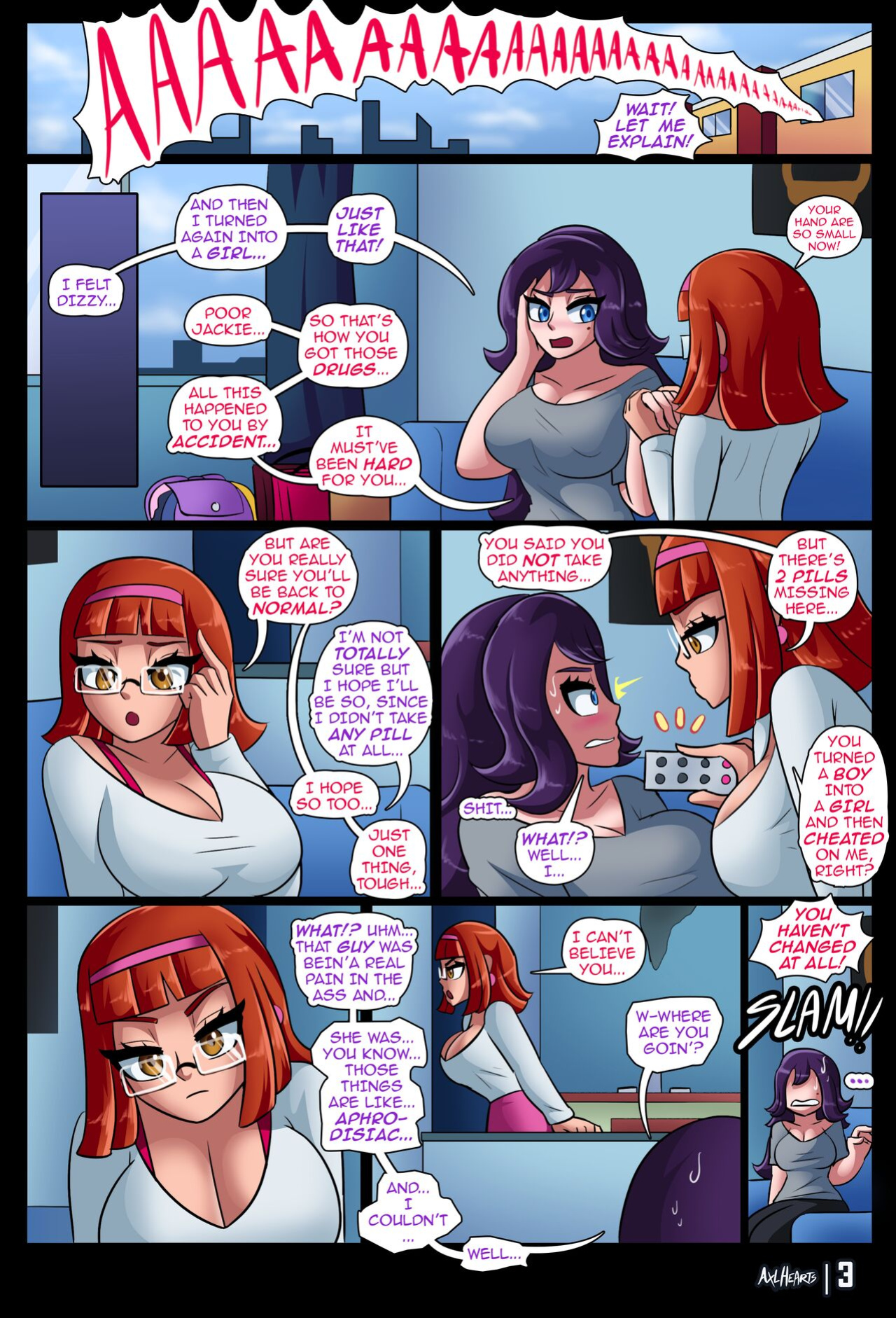 [AxlHearts] Drunken Gal Vol. 4: Damsels in Distress