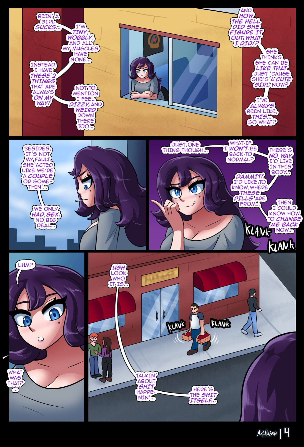 [AxlHearts] Drunken Gal Vol. 4: Damsels in Distress