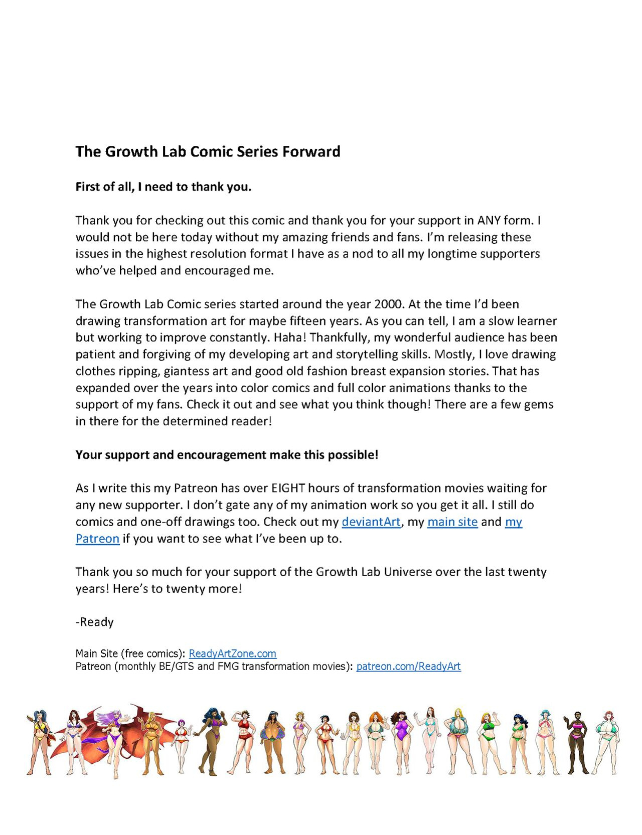 [Readyart] Growth Lab - Issue #19 (New Beginnings)