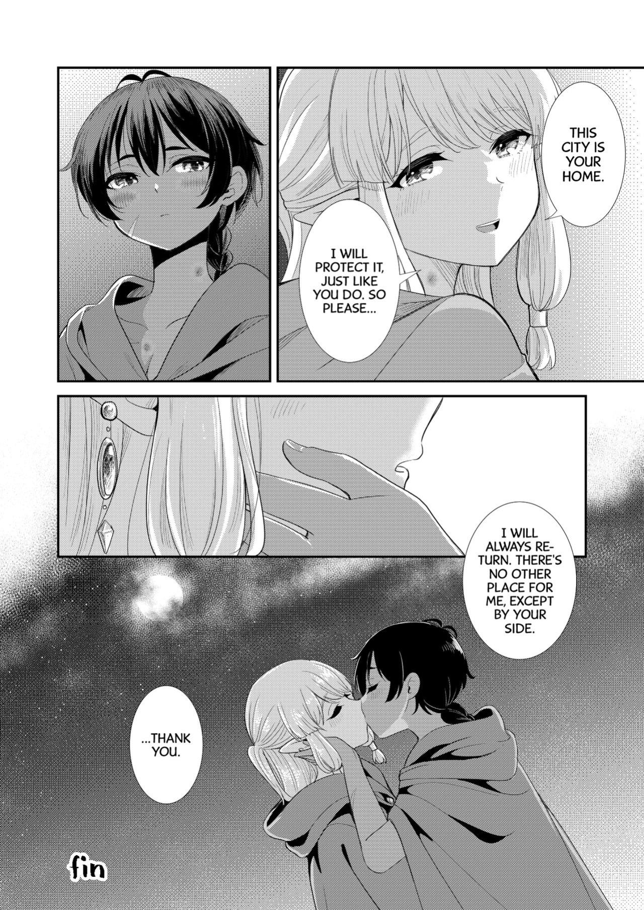 [Burakuradou (Takeshisu)] Under the Moonlit Night | Tsuki Akari no Yoru ni [Noca Scans]