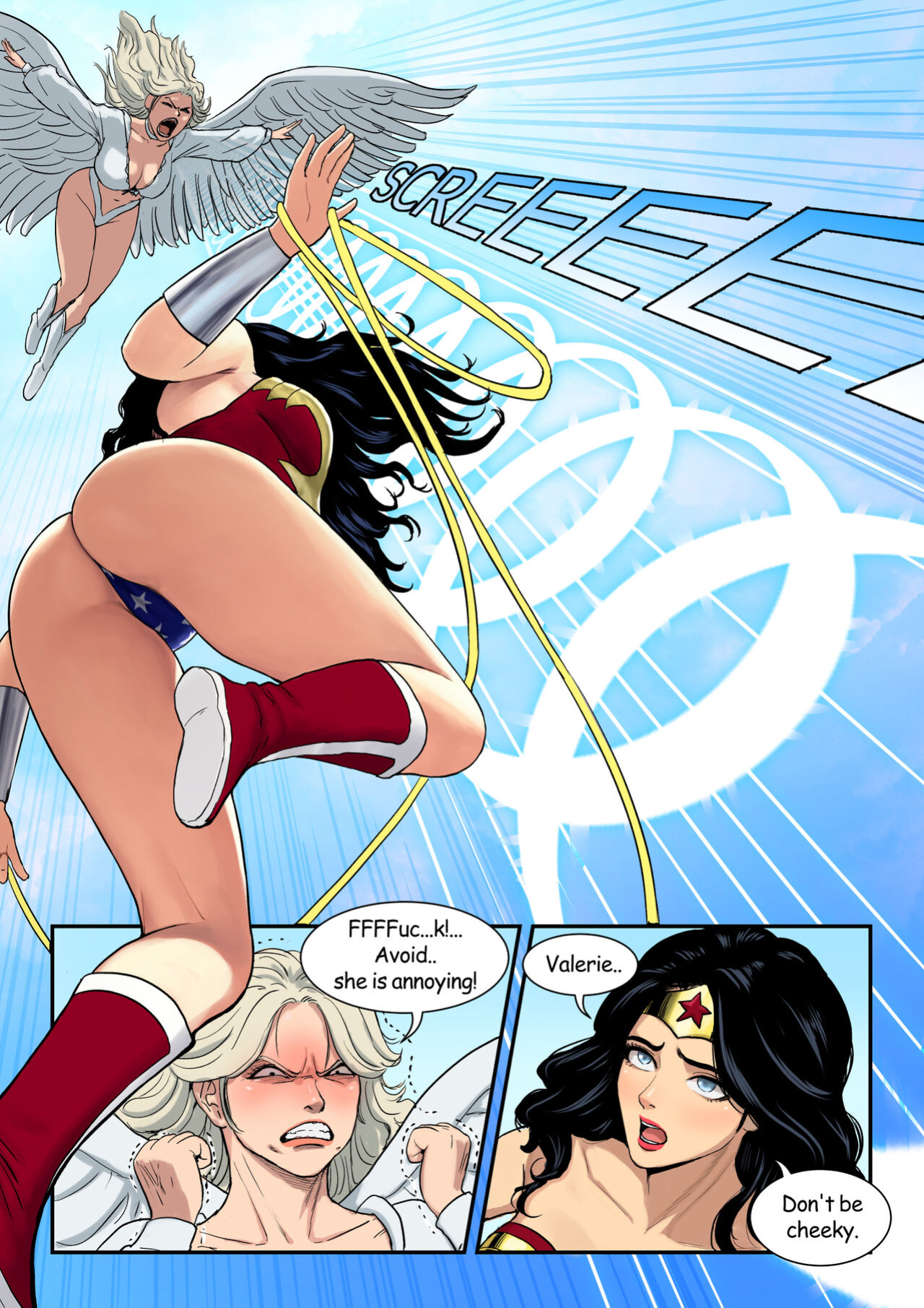 Wonder Woman's strange felt