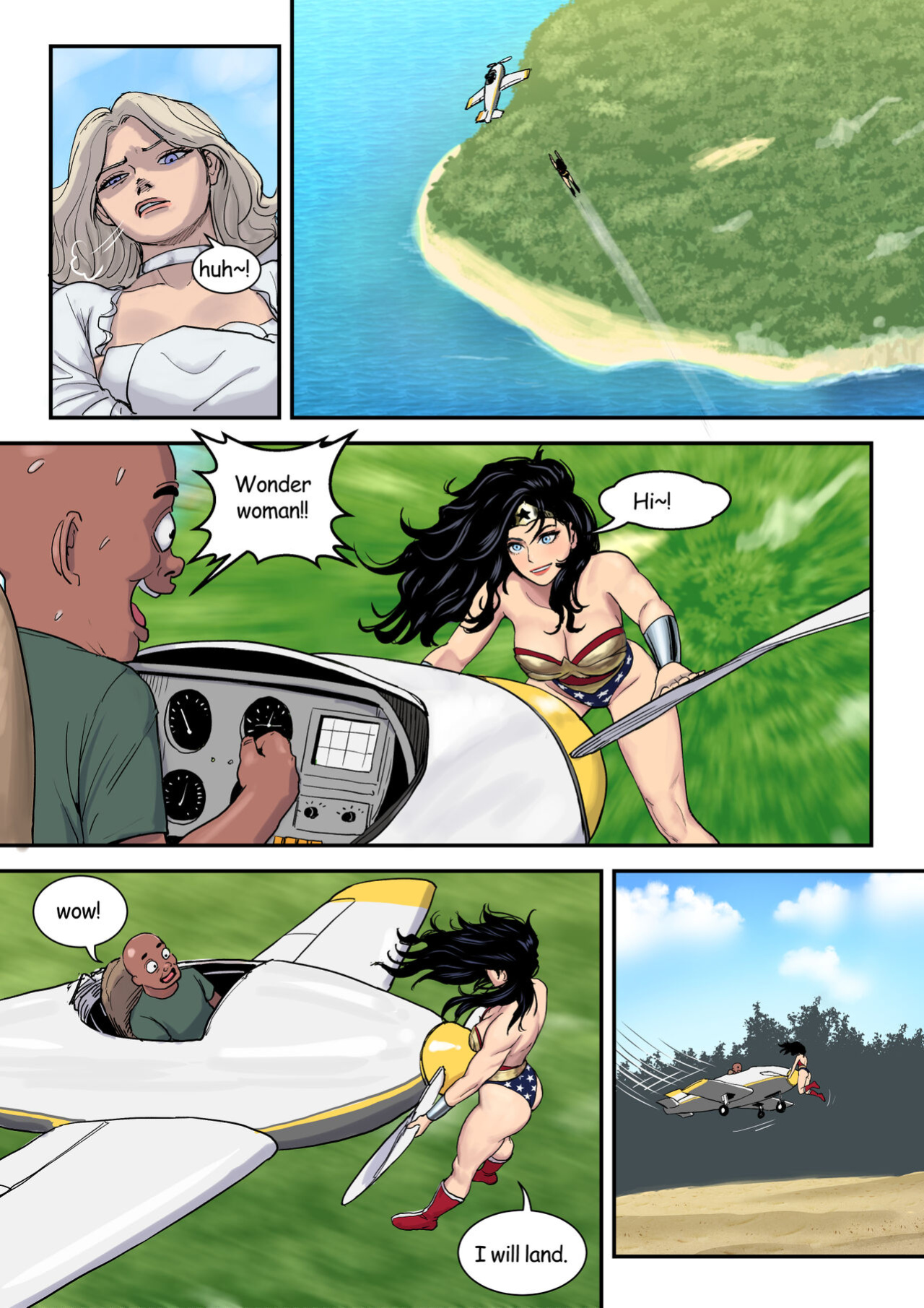 Wonder Woman's strange felt