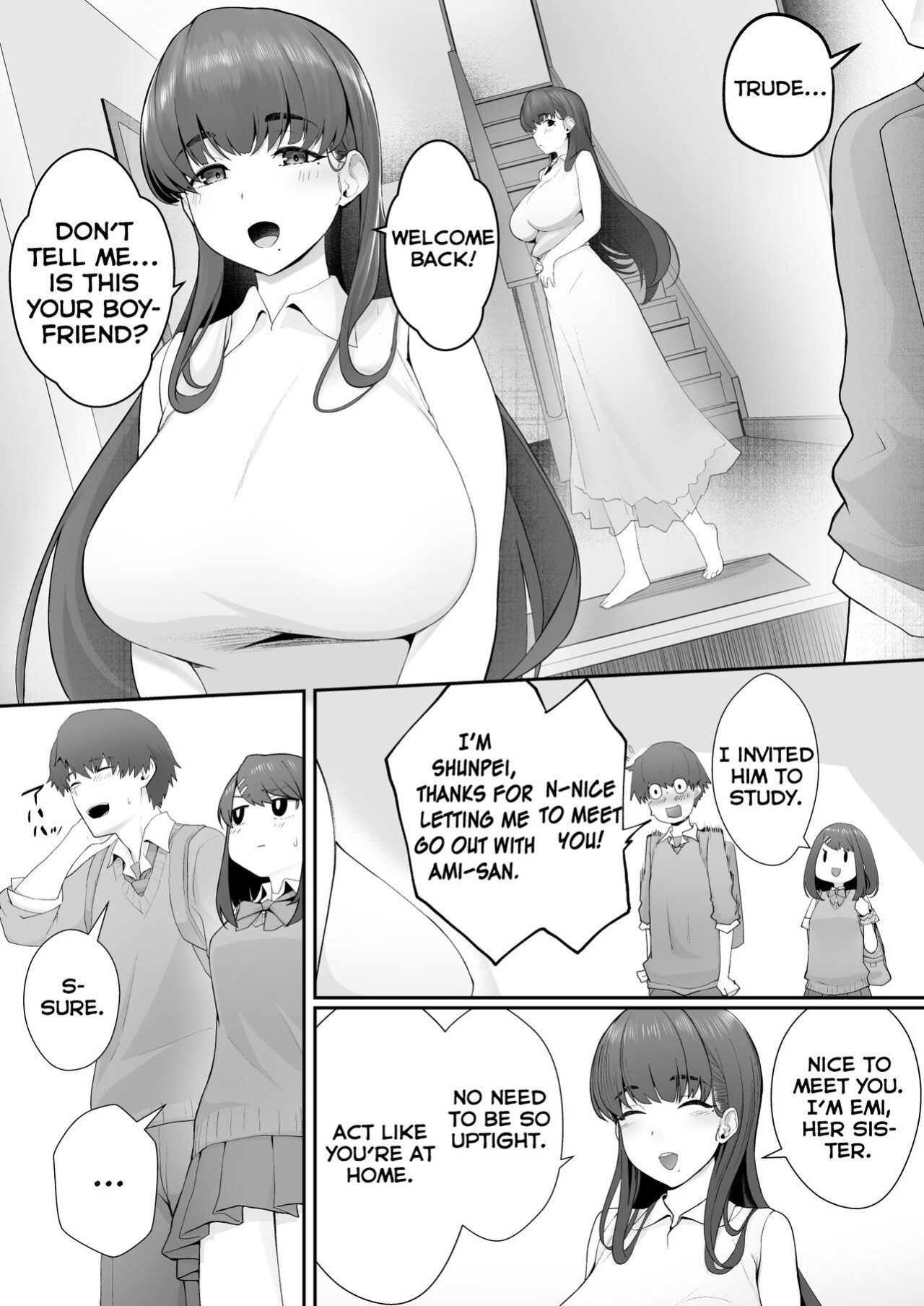 [Doushoku (Sirofugu)] Kanojo no Onee-san ni Otosareru | I Was Seduced by My Girlfriend’s Sister