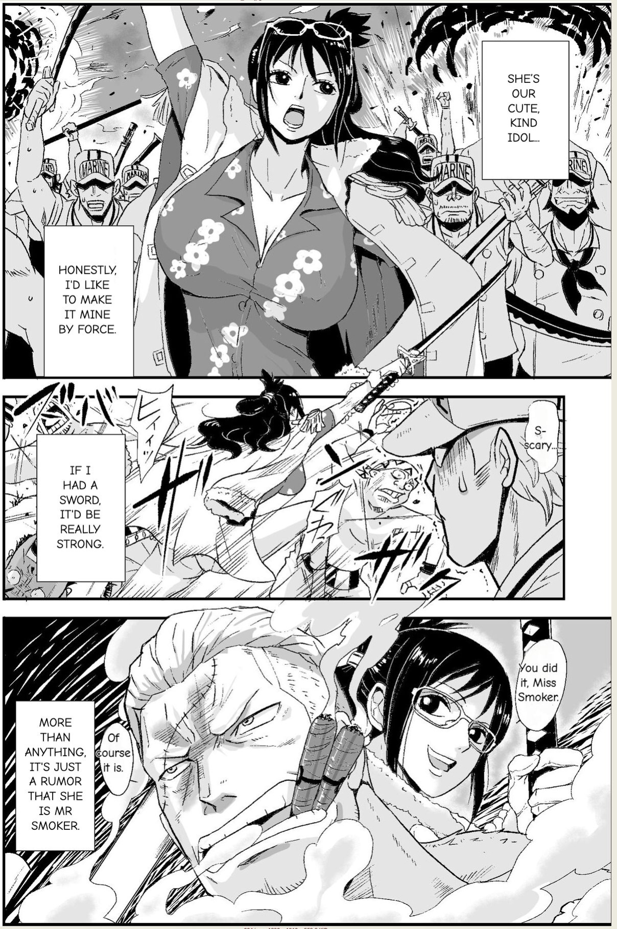 [Oukokusan (Kakutou Oukoku)] Kaigun no Onna (One Piece)