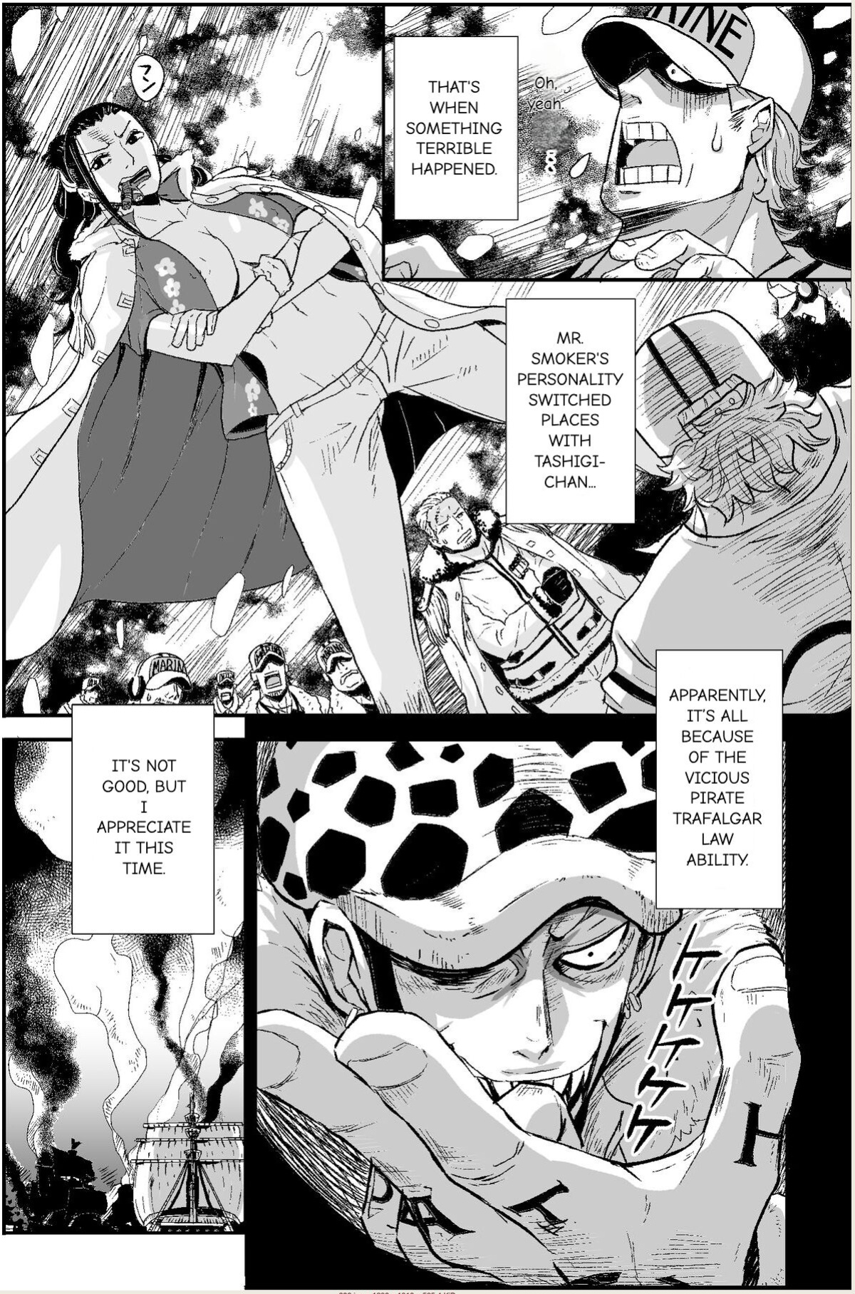 [Oukokusan (Kakutou Oukoku)] Kaigun no Onna (One Piece)