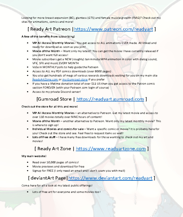 [Readyart] Growth Lab - Issue #14-15 (Michelle)