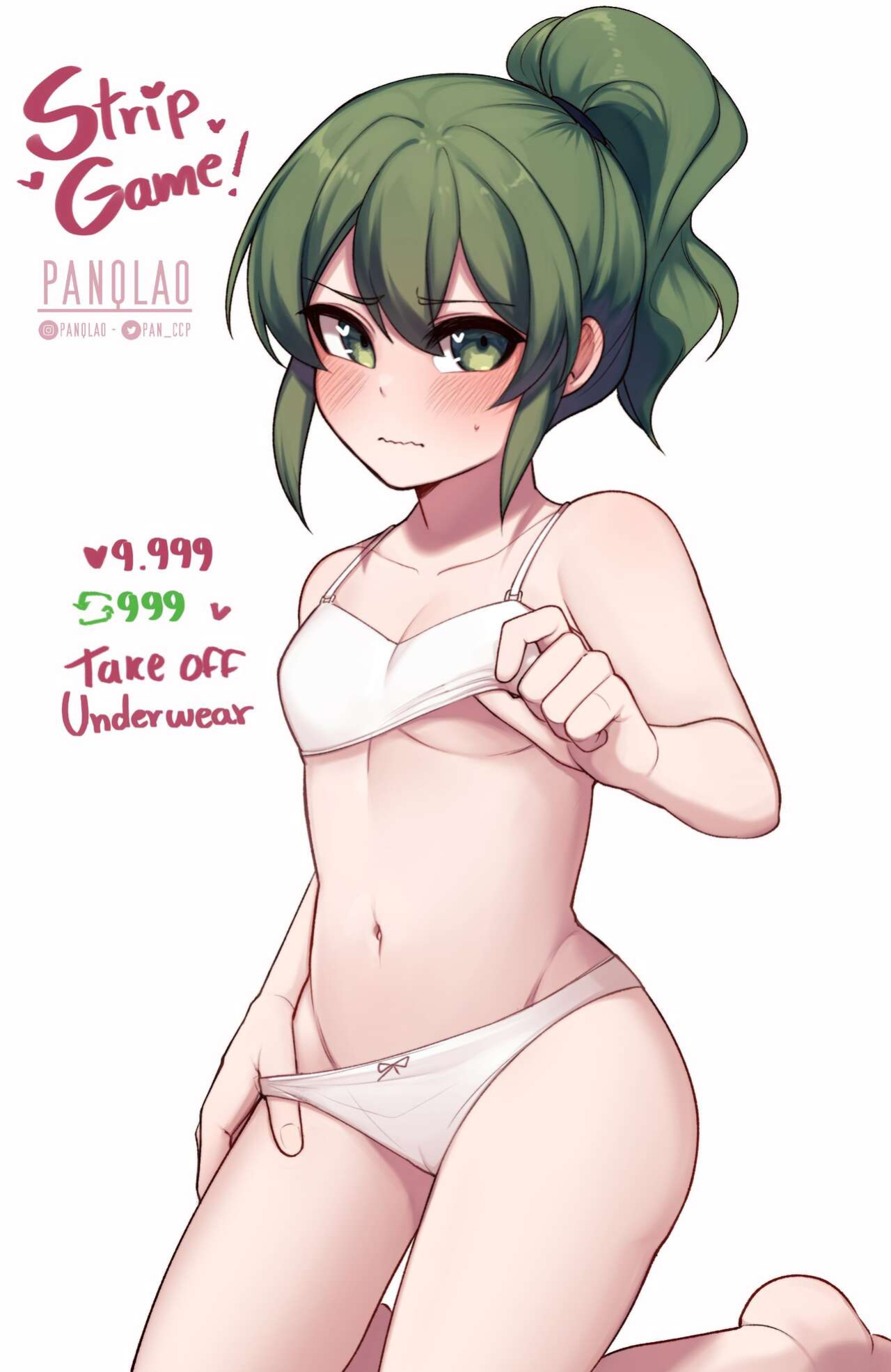 [PanQLAO] Strip Game (My Senpai is Annoying! | Senpai ga Uzai Kouhai no Hanashi)