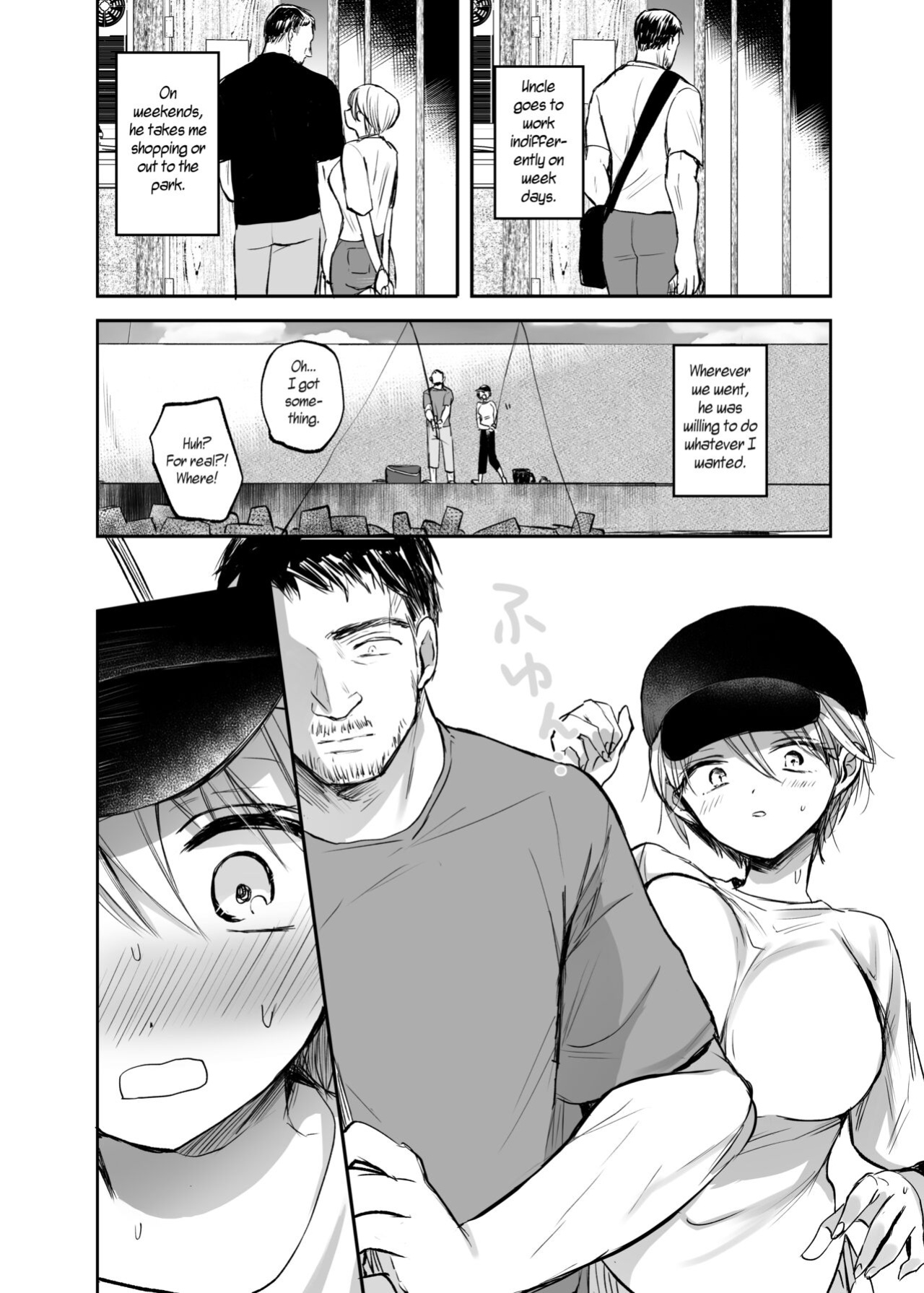 [Tetsukazuno Ao. (Emilio)] Nyotaika Shita Ore wa, Oji-san ni... | I Became a Woman, and my Uncle... [WisdomWapiti]