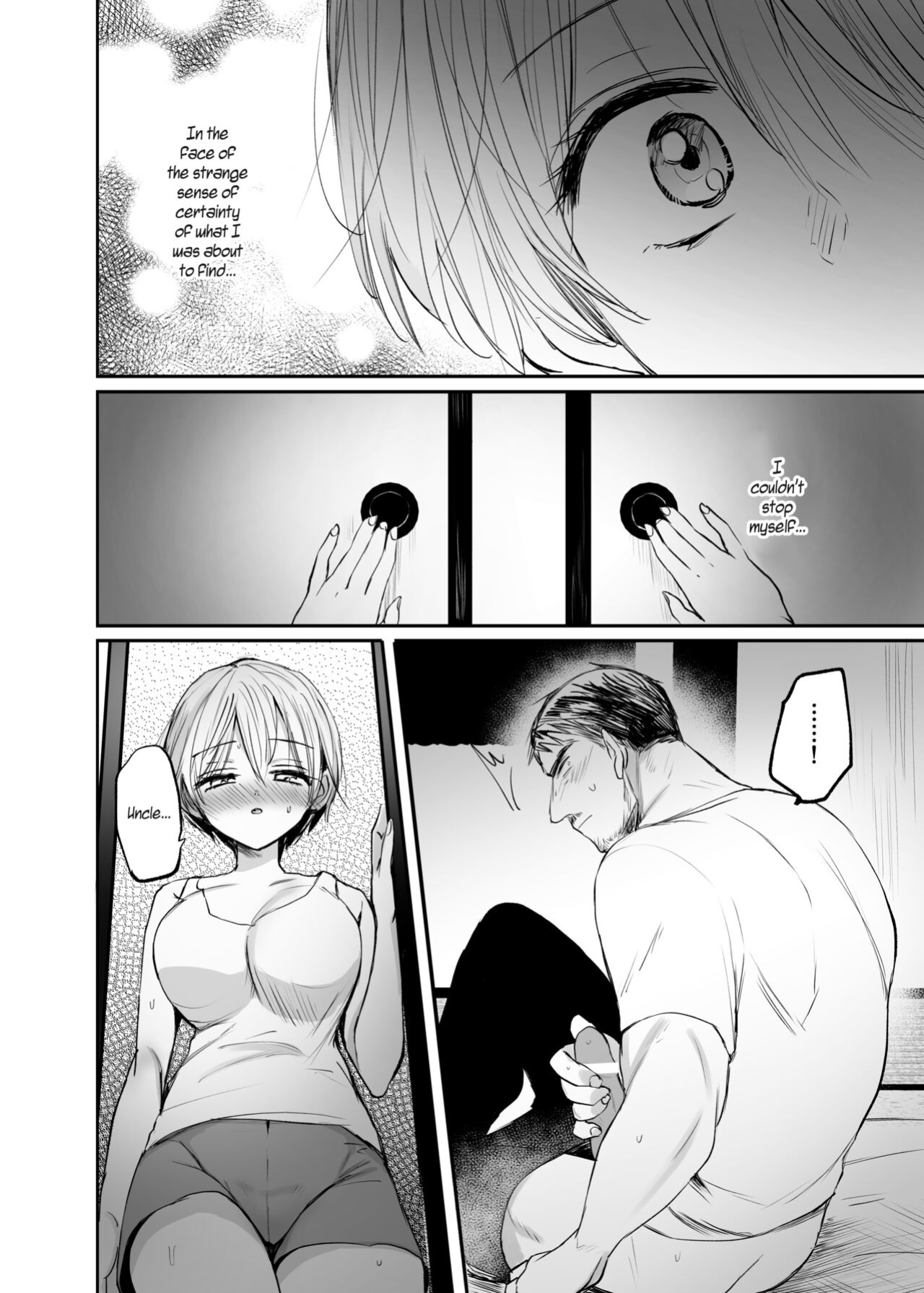 [Tetsukazuno Ao. (Emilio)] Nyotaika Shita Ore wa, Oji-san ni... | I Became a Woman, and my Uncle... [WisdomWapiti]