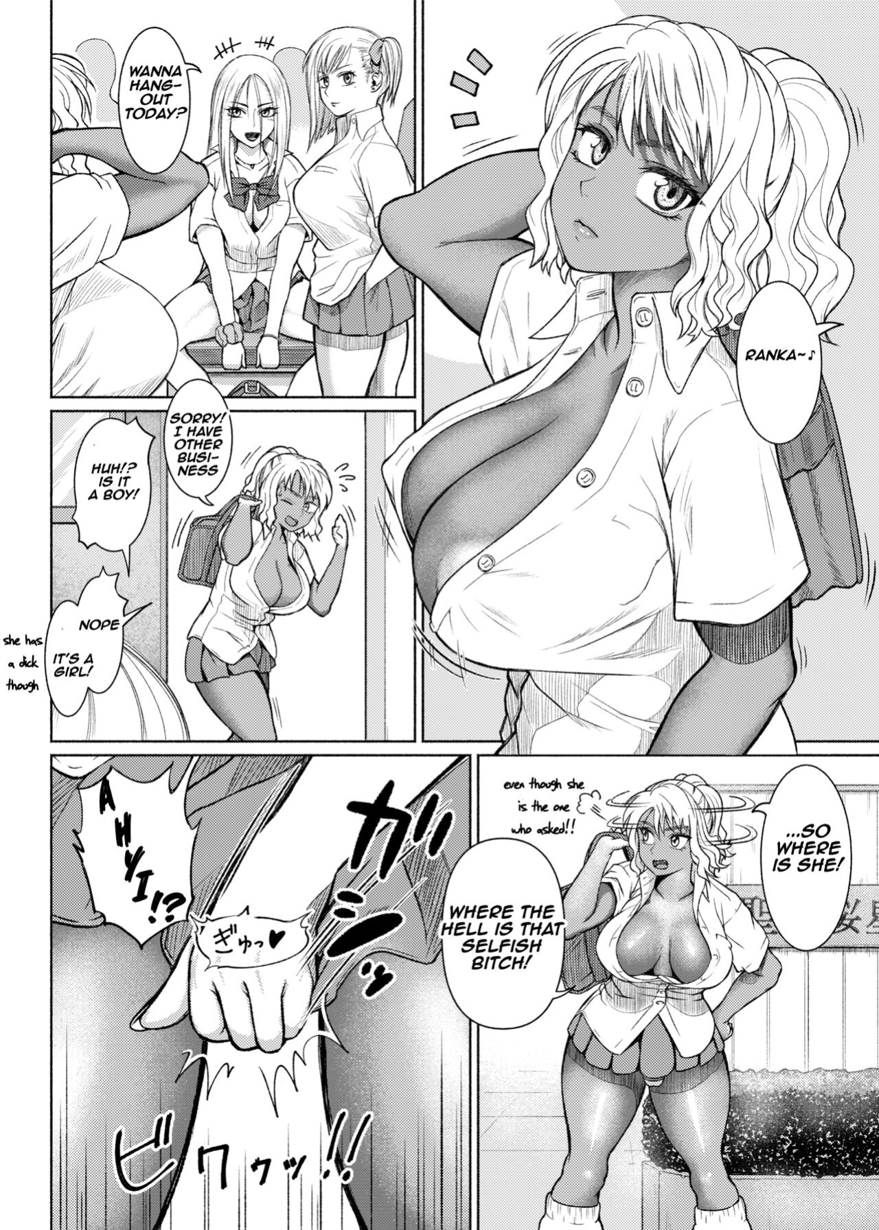 [ray-raw (Nobuhiro)] Futanari Bitch Gal wa Suki desu ka? Arc 1 to 7