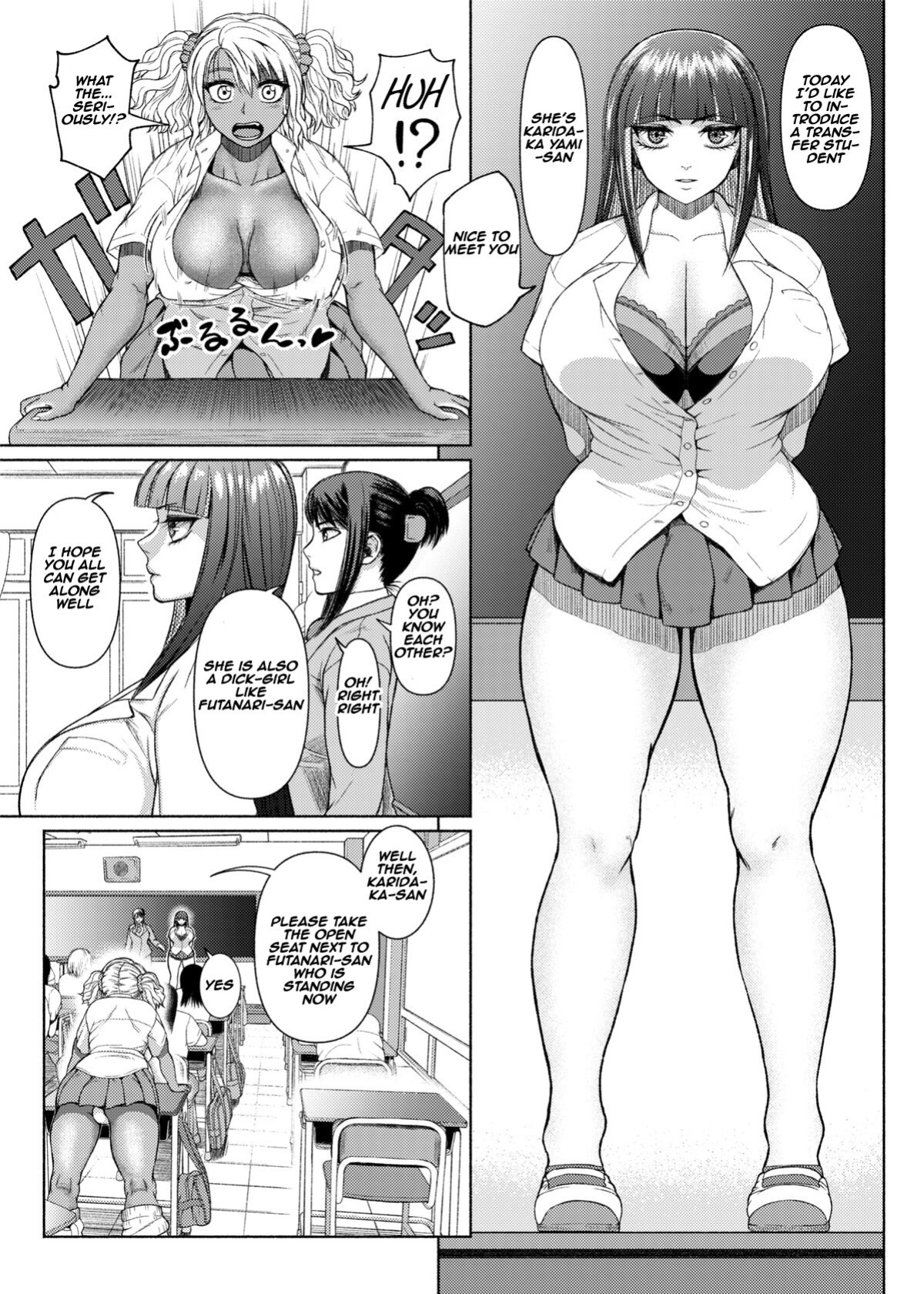 [ray-raw (Nobuhiro)] Futanari Bitch Gal wa Suki desu ka? Arc 1 to 7