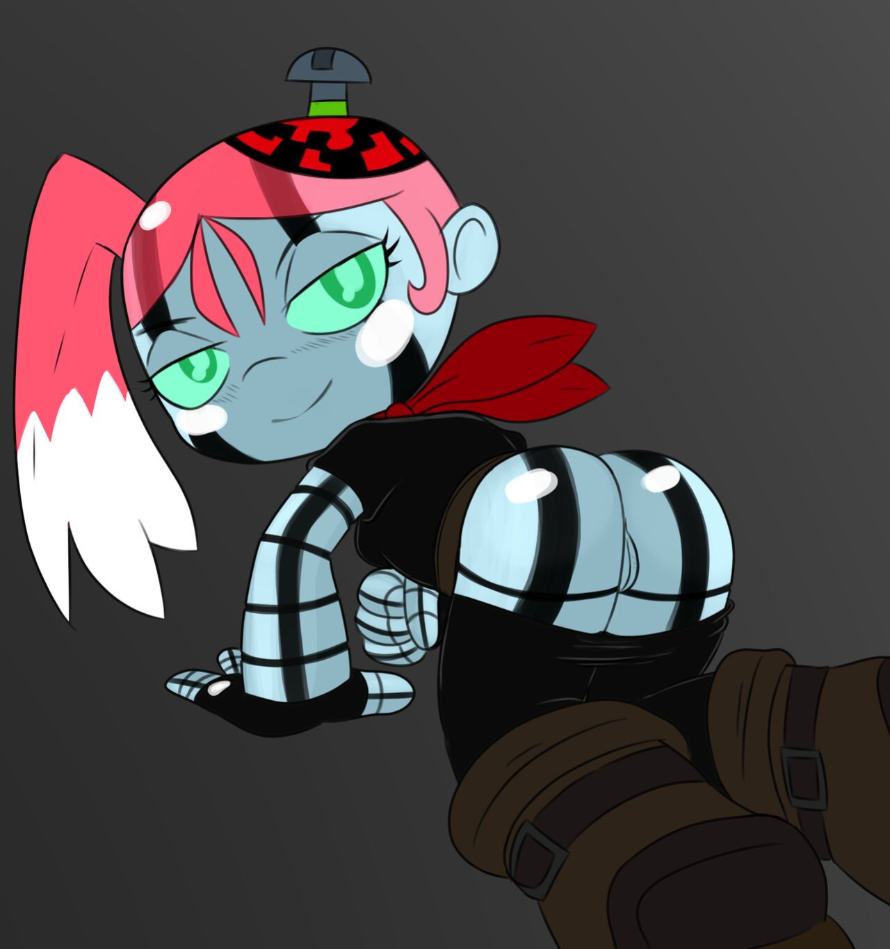 Jinmay and other gals from Super Robot Monkey Team Hyper Force Go! (But it's mostly Jinmay)