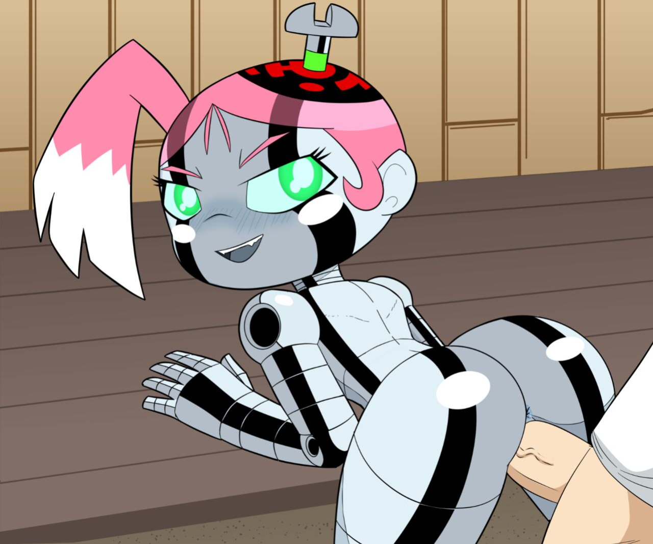 Jinmay and other gals from Super Robot Monkey Team Hyper Force Go! (But it's mostly Jinmay)