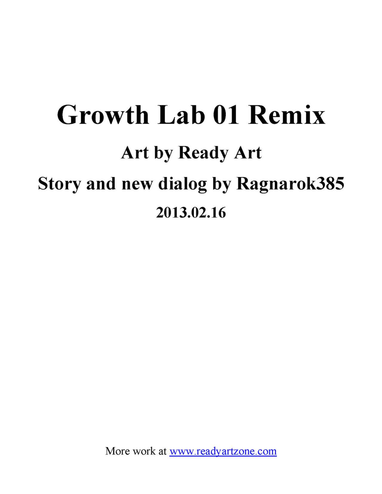 [Readyart] Growth Lab 1 Remix