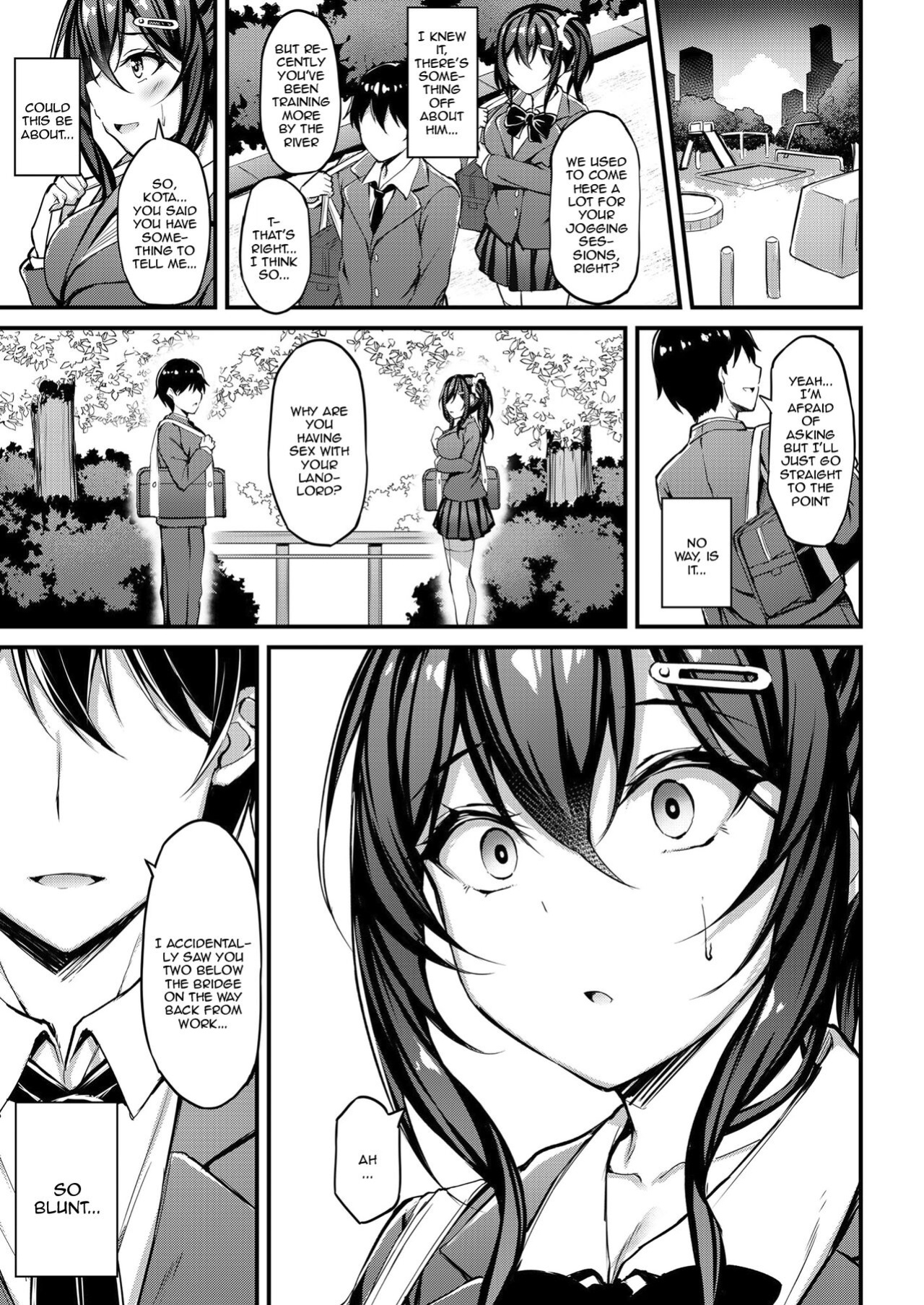 [Mofurentei (Xe)] Kanojo ga Separate o Matou Riyuu -Watashi no Oji-san ni Sasageru Seishun Iro no Separate- | The Reason My Girlfriend Wears a Two-Piece Track Uniform -The Youth-colored Uniform That I Offer To an Old Man-