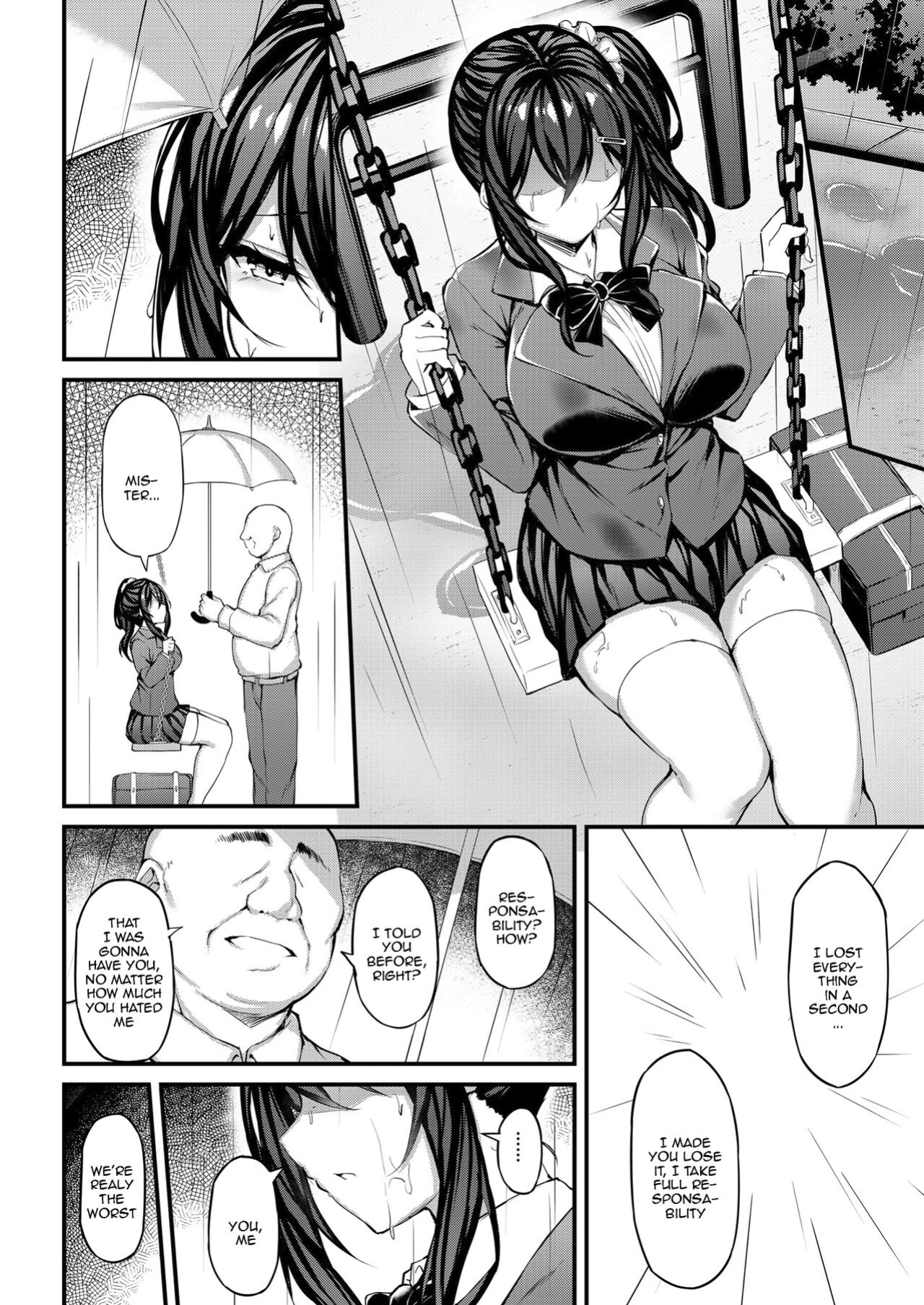 [Mofurentei (Xe)] Kanojo ga Separate o Matou Riyuu -Watashi no Oji-san ni Sasageru Seishun Iro no Separate- | The Reason My Girlfriend Wears a Two-Piece Track Uniform -The Youth-colored Uniform That I Offer To an Old Man-