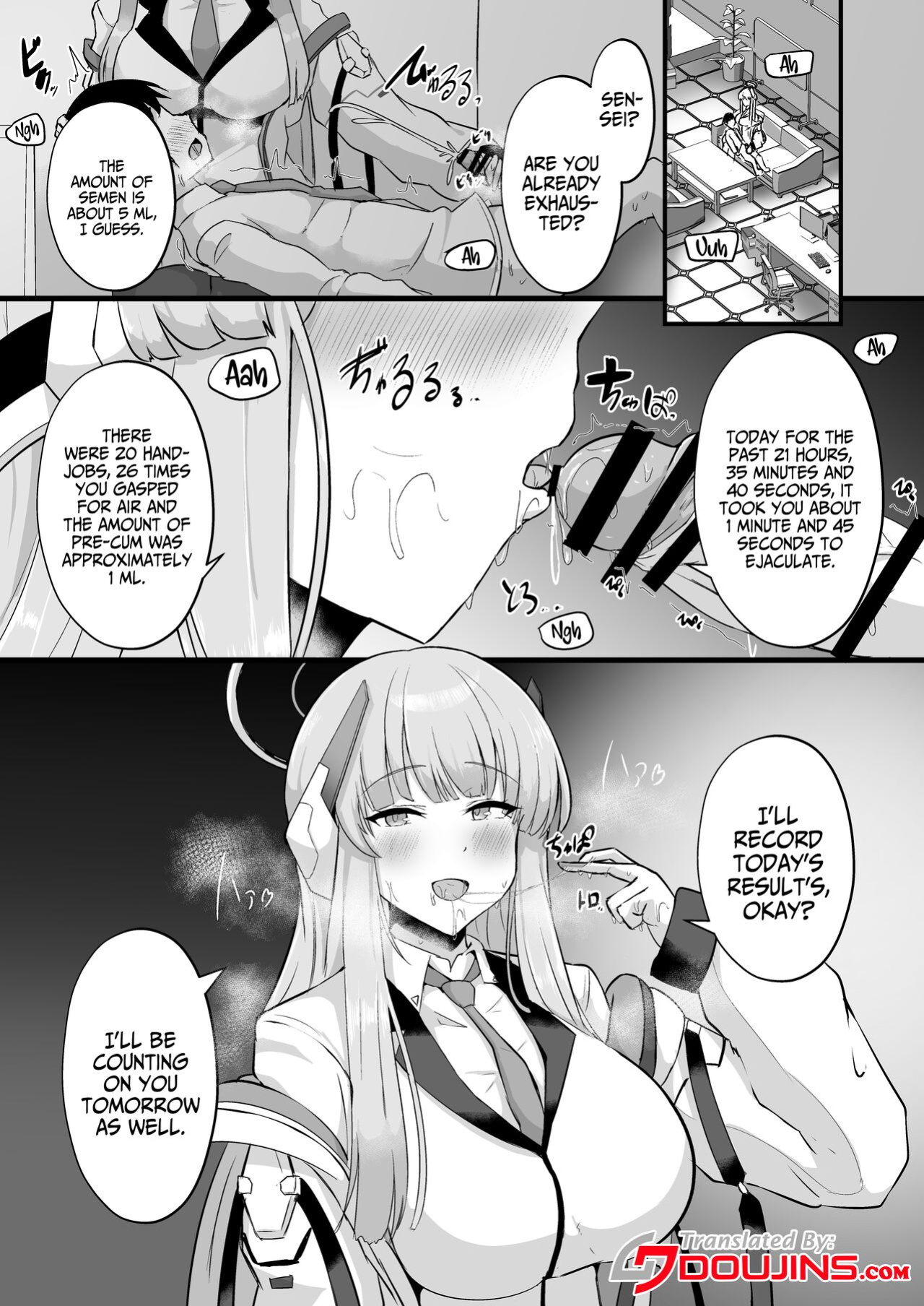 [CICADA (Varios)] Millennium Sakusei Benrishi | Millenium Semen Extraction Worker (Blue Archive)