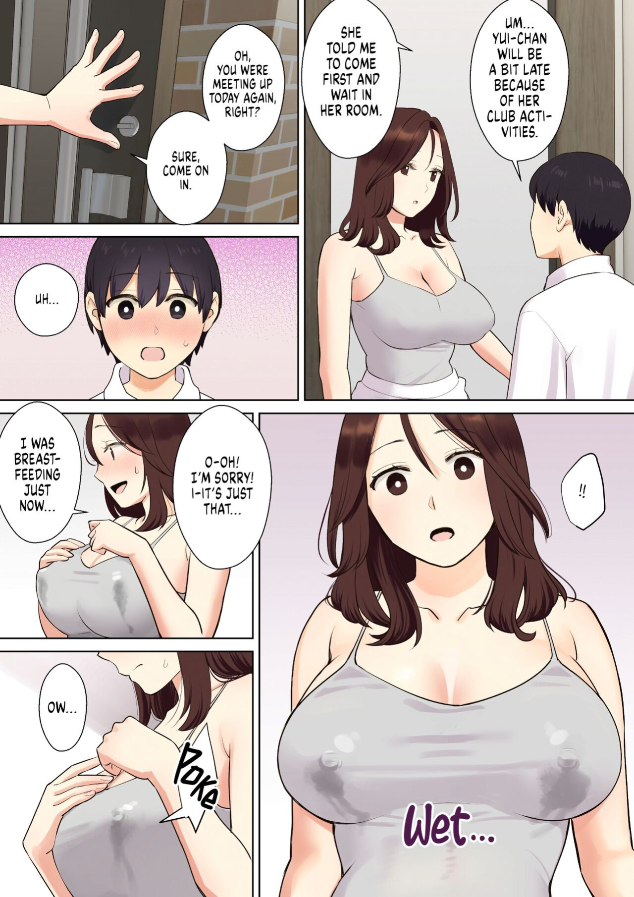 [Ooshima Aki] How My Girlfriend's Mom Took My Virginity 1 [FuDeORS] [Uncensored]