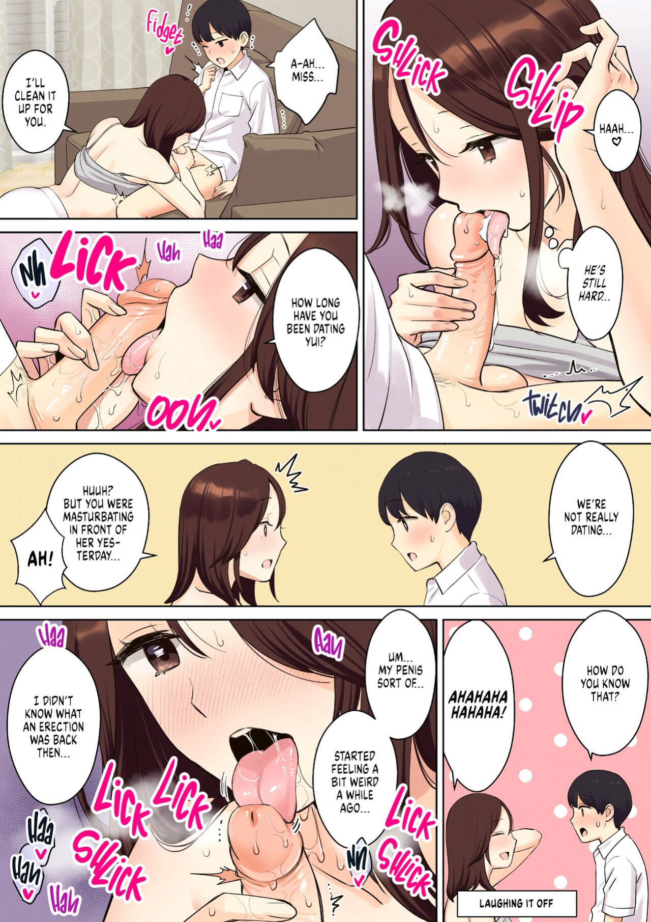 [Ooshima Aki] How My Girlfriend's Mom Took My Virginity 1 [FuDeORS] [Uncensored]