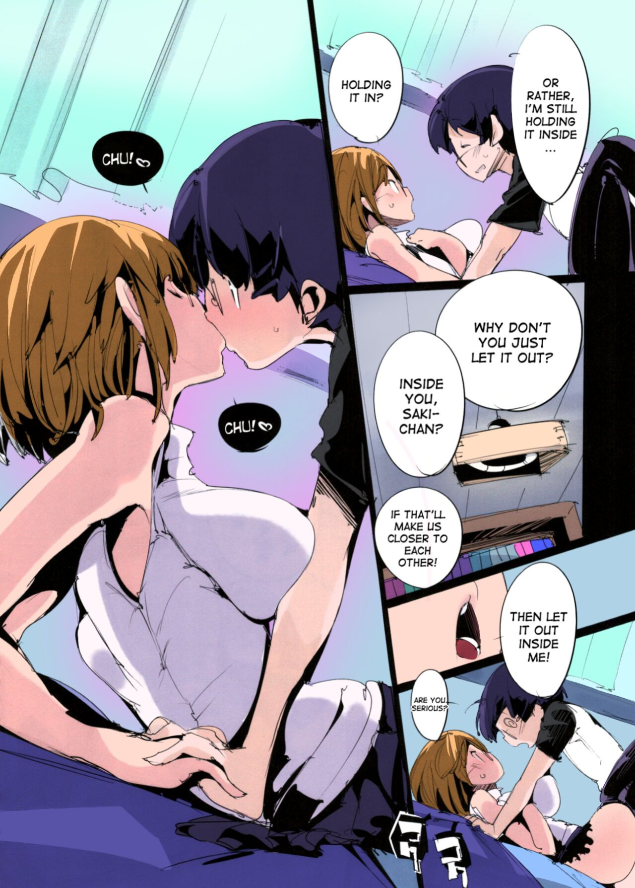 (C89) [Potato Salad (Kurisu)] Popuni Kei Joshi Panic! 2.5 [Colorized]