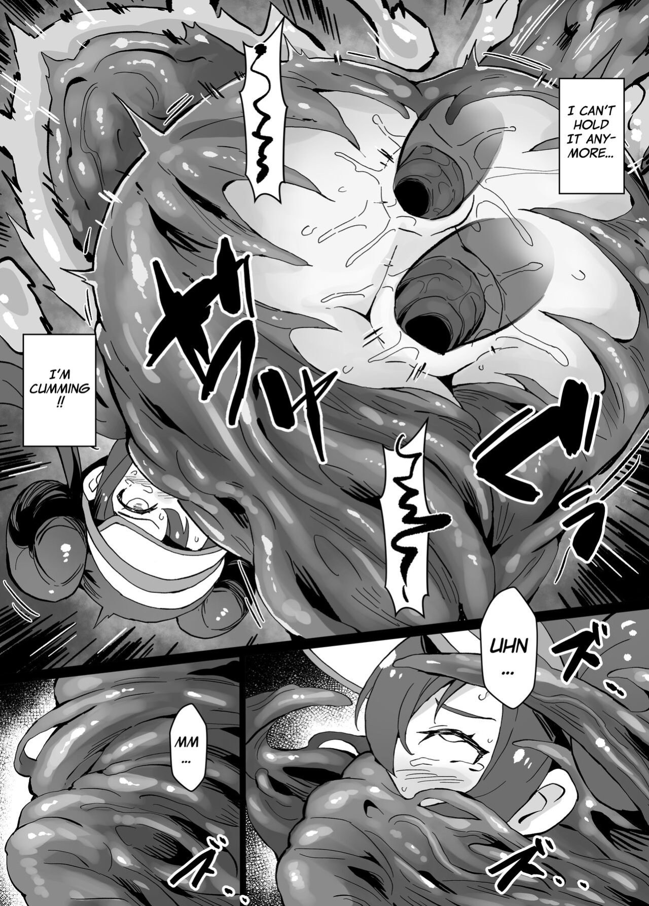 [Mist Night (Co_Ma)] Hell of Tentacles Doodle - Mei vs Metamon (Pokemon)