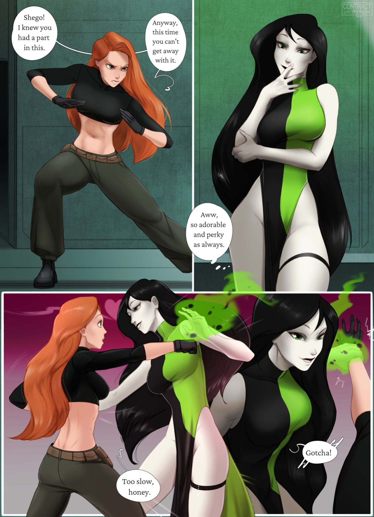 [Horny-Oni] Contract with Shego (Kim Possible)