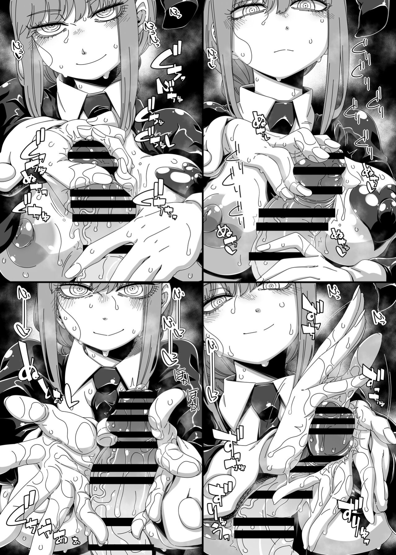 [Hanya Yashiki (Hanya)] Gyaku Bunny Kite Shihai shite Hoshii | I Want Her to Dress Up in an Inverted Bunny Girl Outfit and Dominate Me (Chainsaw Man) {darknight}