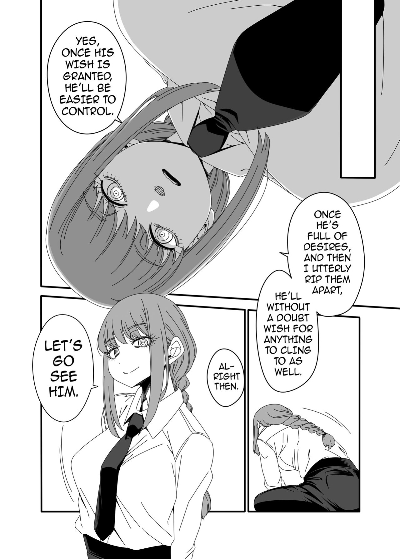 [Hanya Yashiki (Hanya)] Gyaku Bunny Kite Shihai shite Hoshii | I Want Her to Dress Up in an Inverted Bunny Girl Outfit and Dominate Me (Chainsaw Man) {darknight}