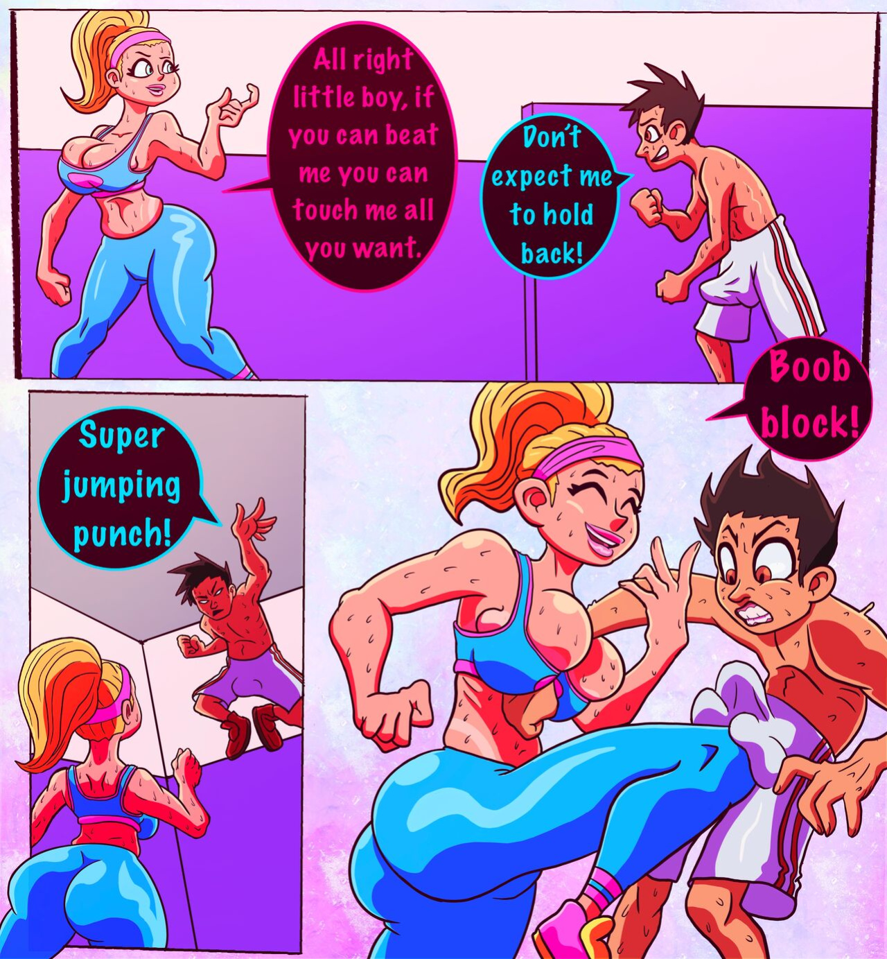 [knave] The Ballbusting Bimbo Gym Edition