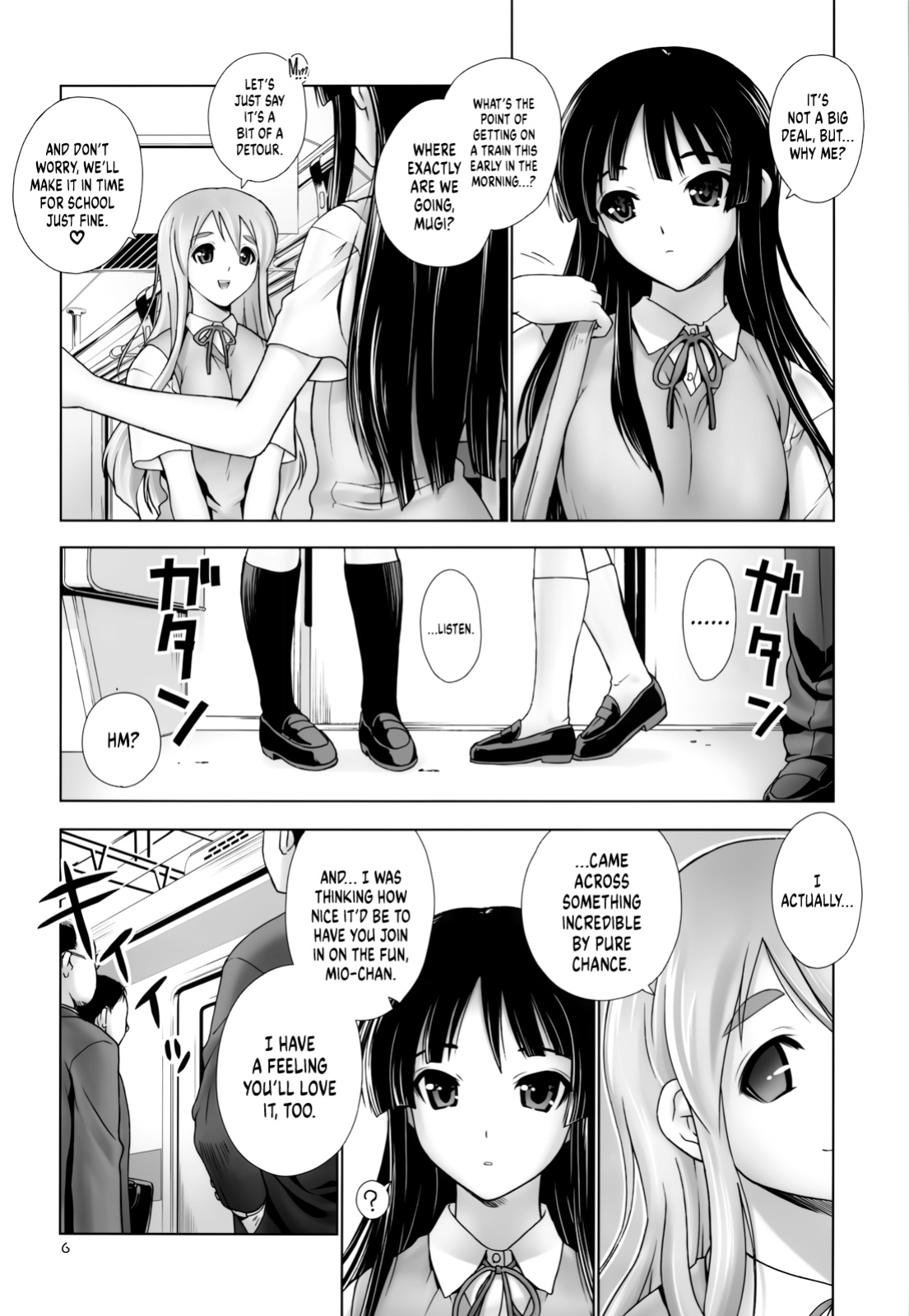 (C78) [Hellabunna (Iruma kamiri)] Mio-Mugi Train Molestation | MIO-MUGi Densya Chikan (K-ON!) [head empty]