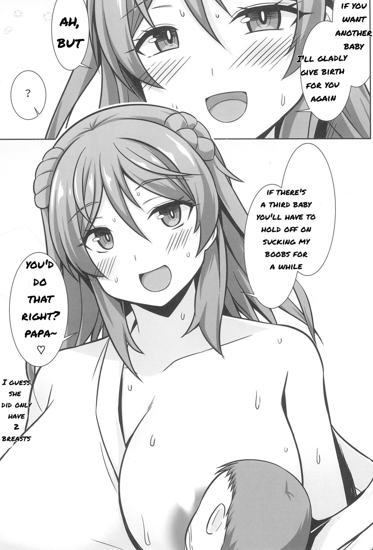 (C102) [Shirotaruto (Kamiba Kotaru)] Urakaze-chan ga Ippai Bonyuu Ecchi shite Shussan shite kureru Hon (Kantai Collection -KanColle-)
