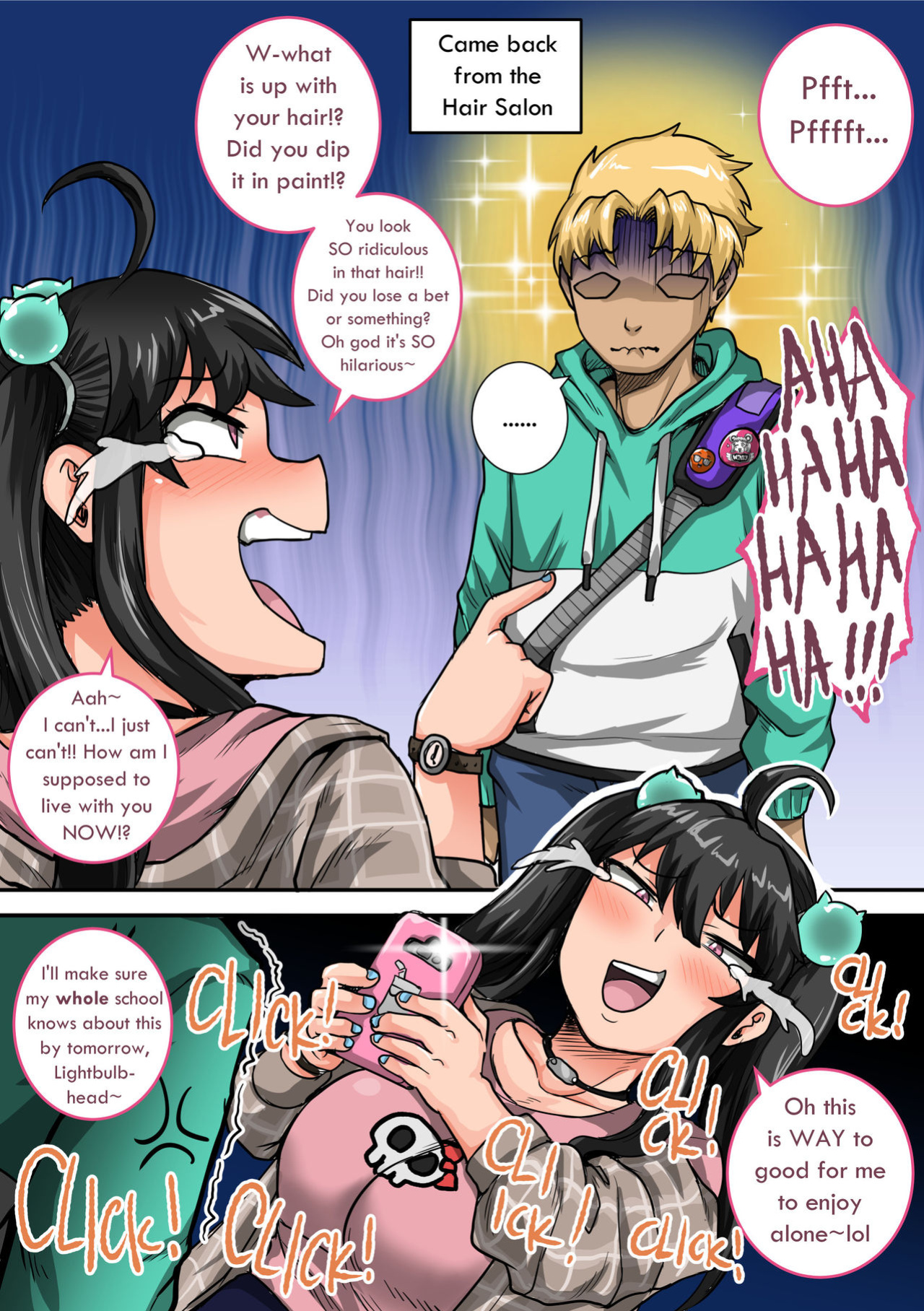 [Juna Juna Juice] Mukatsuku Imouto wa Chanto Shikaranakucha 1-30 Matome | Annoying Little Sister Needs to be Scolded 1-30