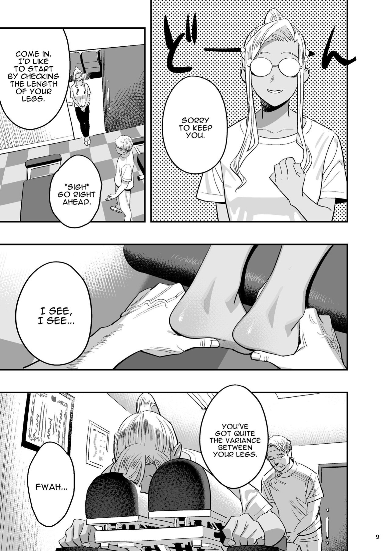 [Hito no Fundoshi (Yukiyoshi Mamizu)] Watashi ga Sakini Sukidatta no ni Seitai. | But I Liked Her First Chiropractor. [Darg777 Translations]