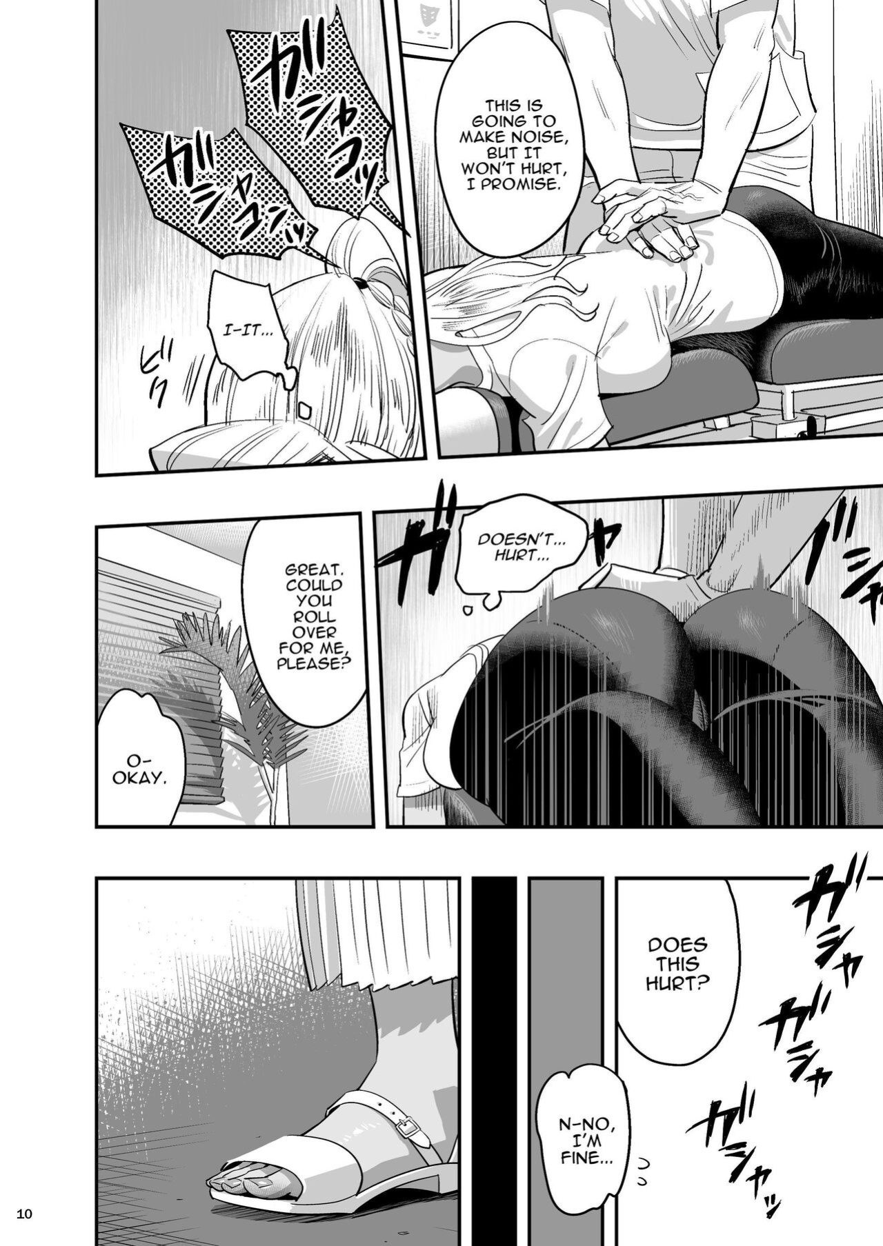 [Hito no Fundoshi (Yukiyoshi Mamizu)] Watashi ga Sakini Sukidatta no ni Seitai. | But I Liked Her First Chiropractor. [Darg777 Translations]
