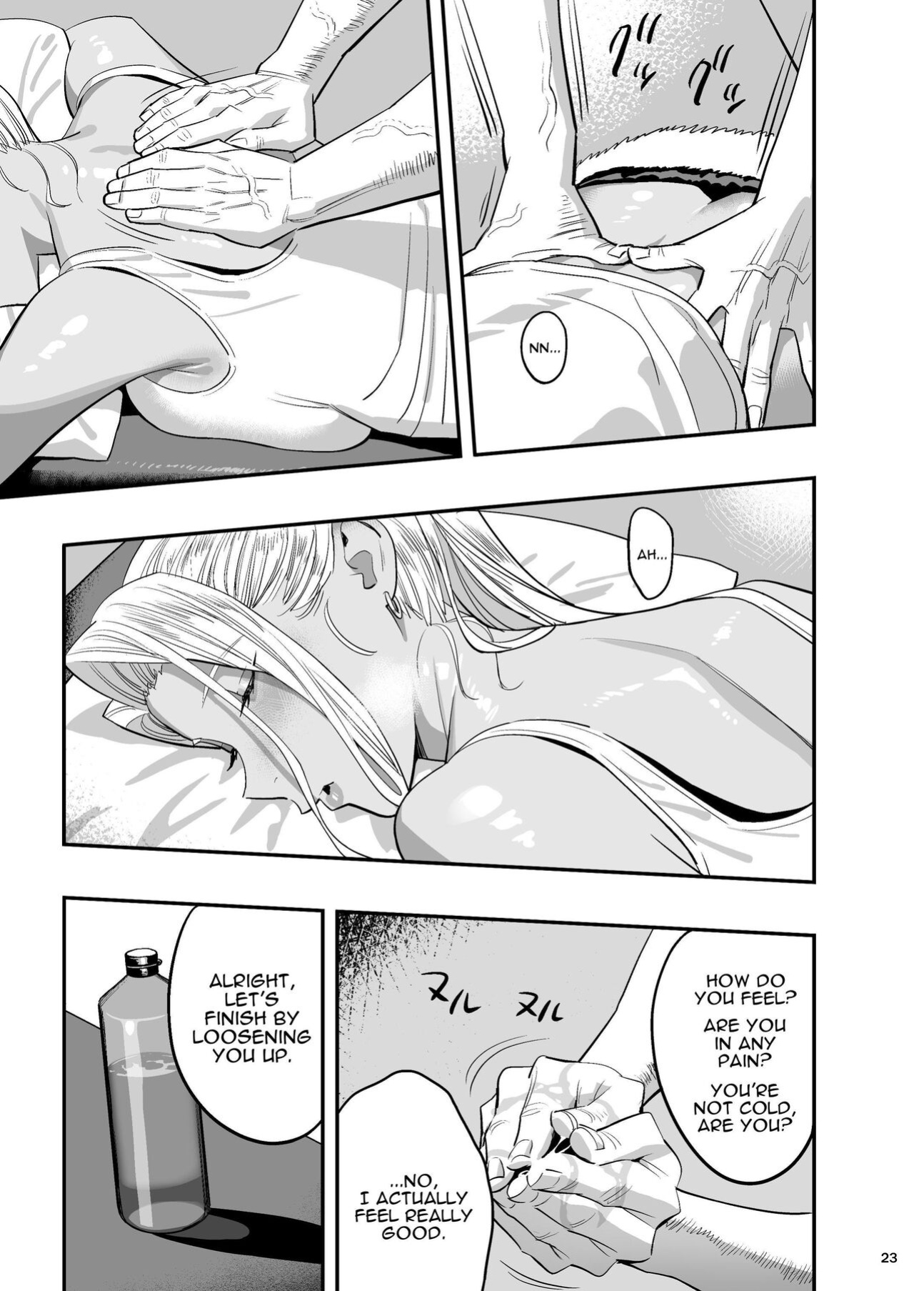 [Hito no Fundoshi (Yukiyoshi Mamizu)] Watashi ga Sakini Sukidatta no ni Seitai. | But I Liked Her First Chiropractor. [Darg777 Translations]