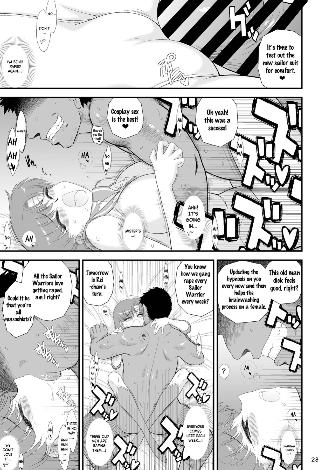 (C102) [BLACK DOG (Kuroinu Juu)] Hypnotism is Just Make-Believe 2 | Saimin Ochi nante Mousou desu 2 (Bishoujo Senshi Sailor Moon) [PHILO]
