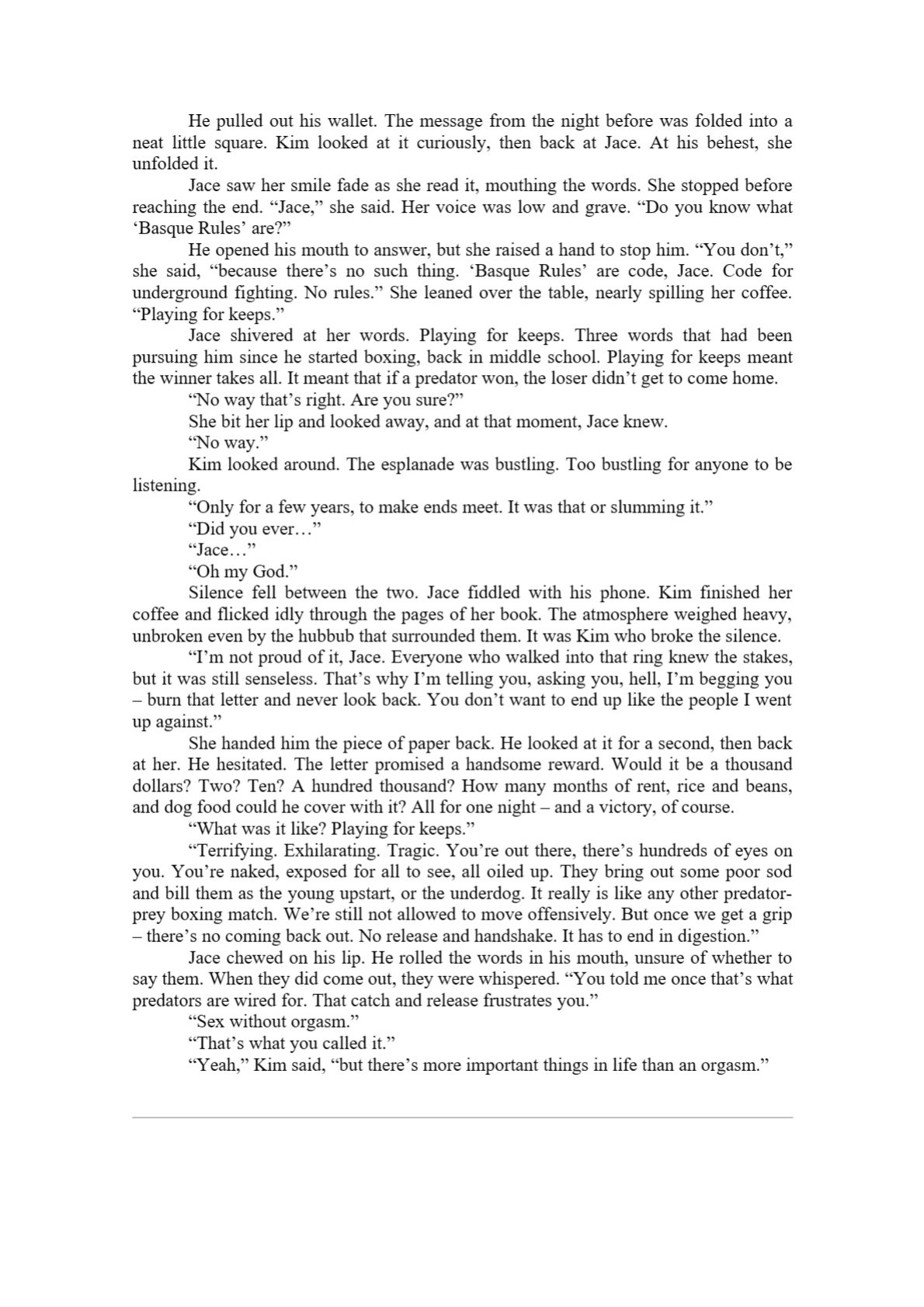 [SeekGr] Playing for Keeps