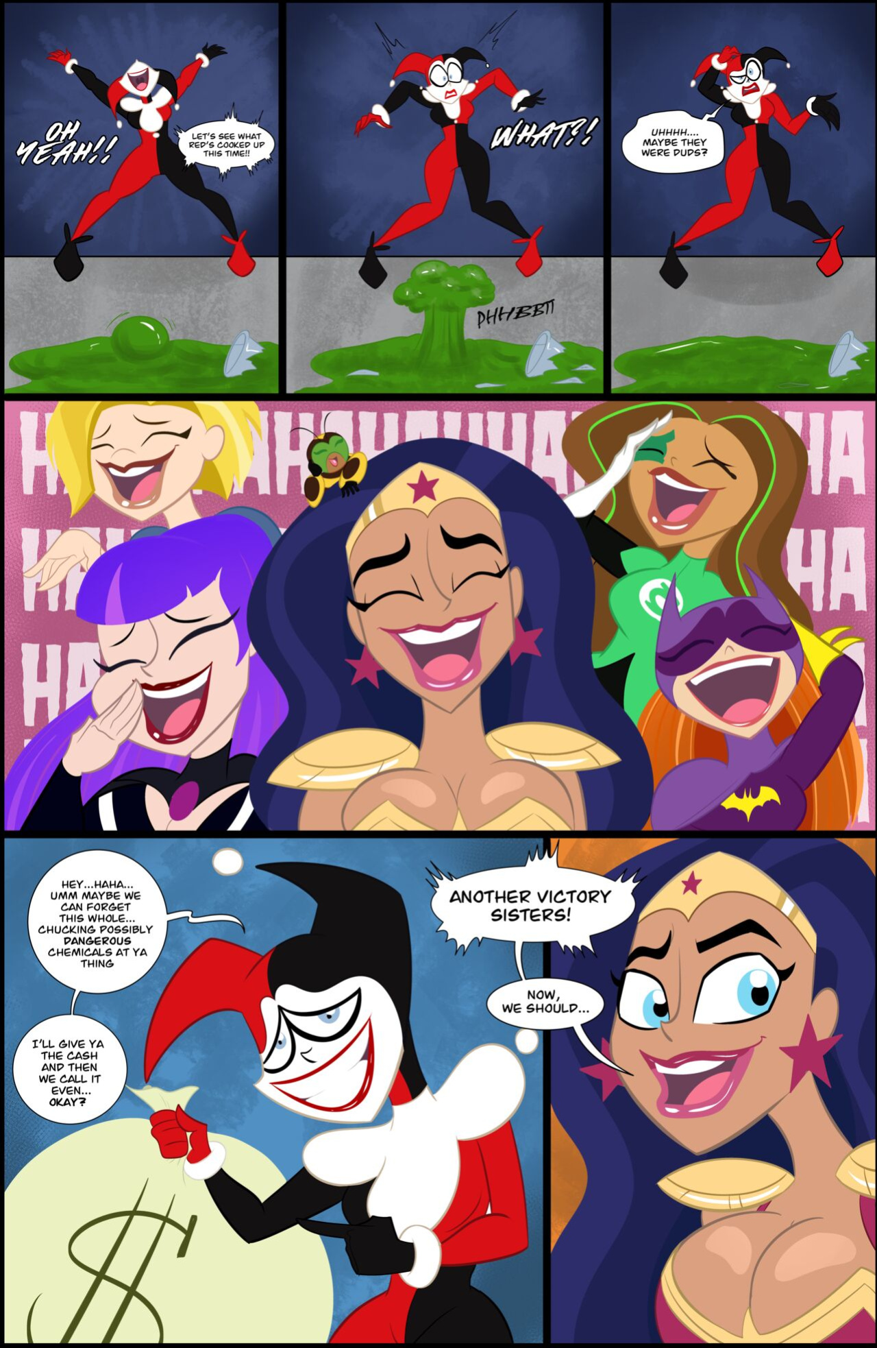 [Ameizing Lewds] DC Super Hero Girls: #Tentacletime