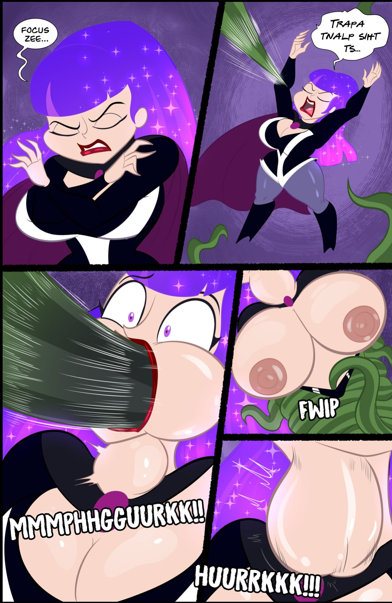 [Ameizing Lewds] DC Super Hero Girls: #Tentacletime