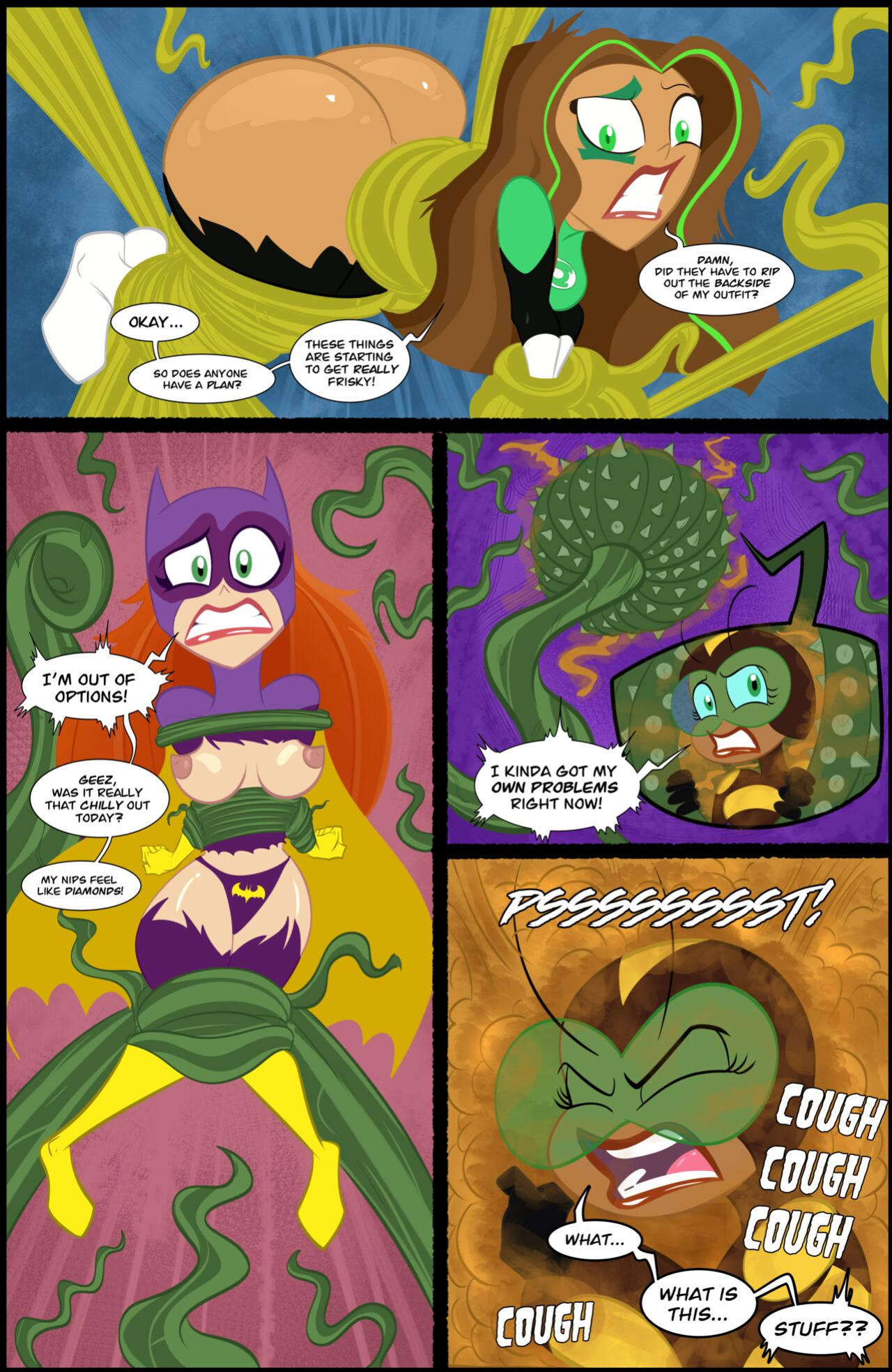 [Ameizing Lewds] DC Super Hero Girls: #Tentacletime
