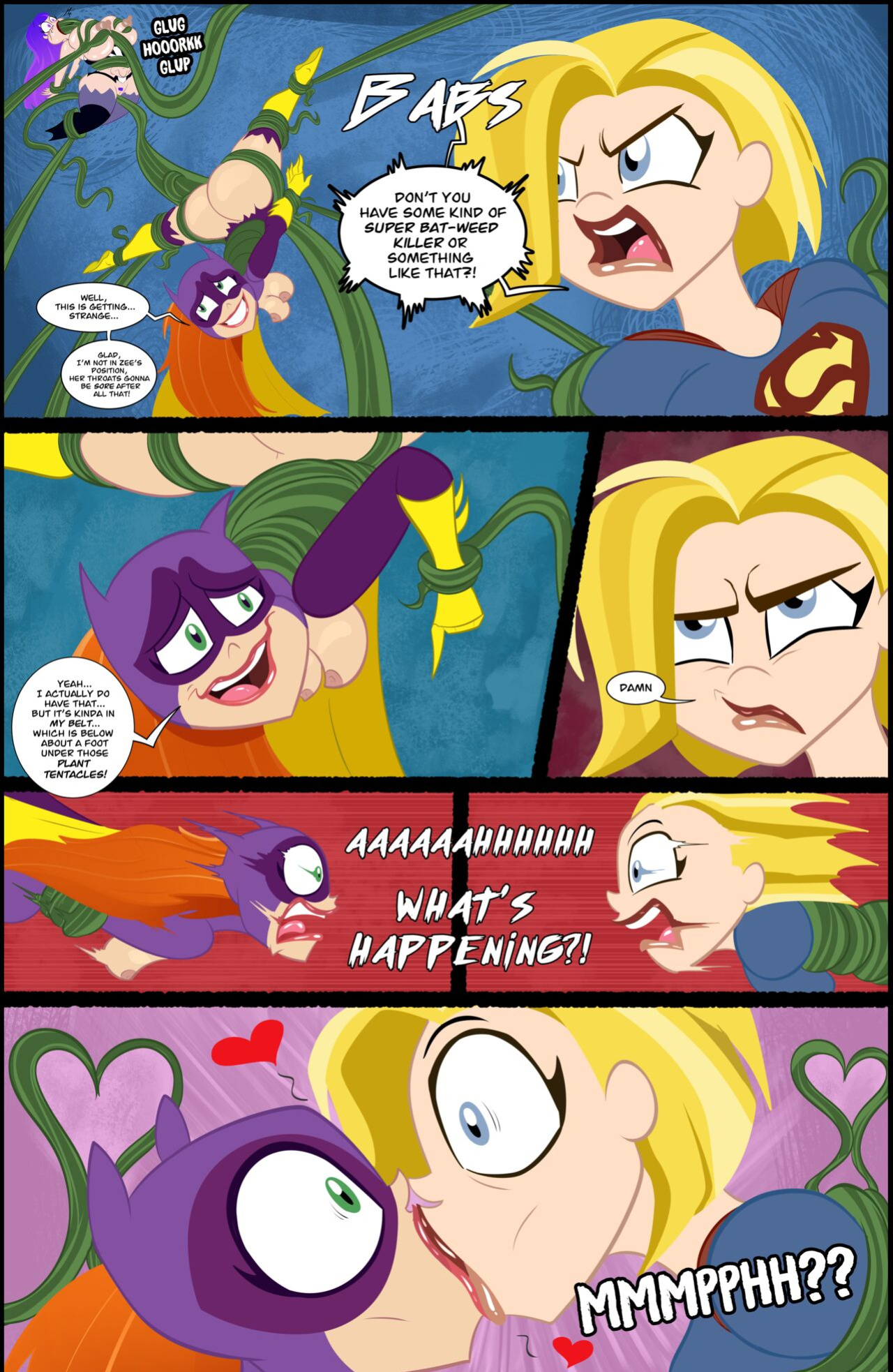 [Ameizing Lewds] DC Super Hero Girls: #Tentacletime